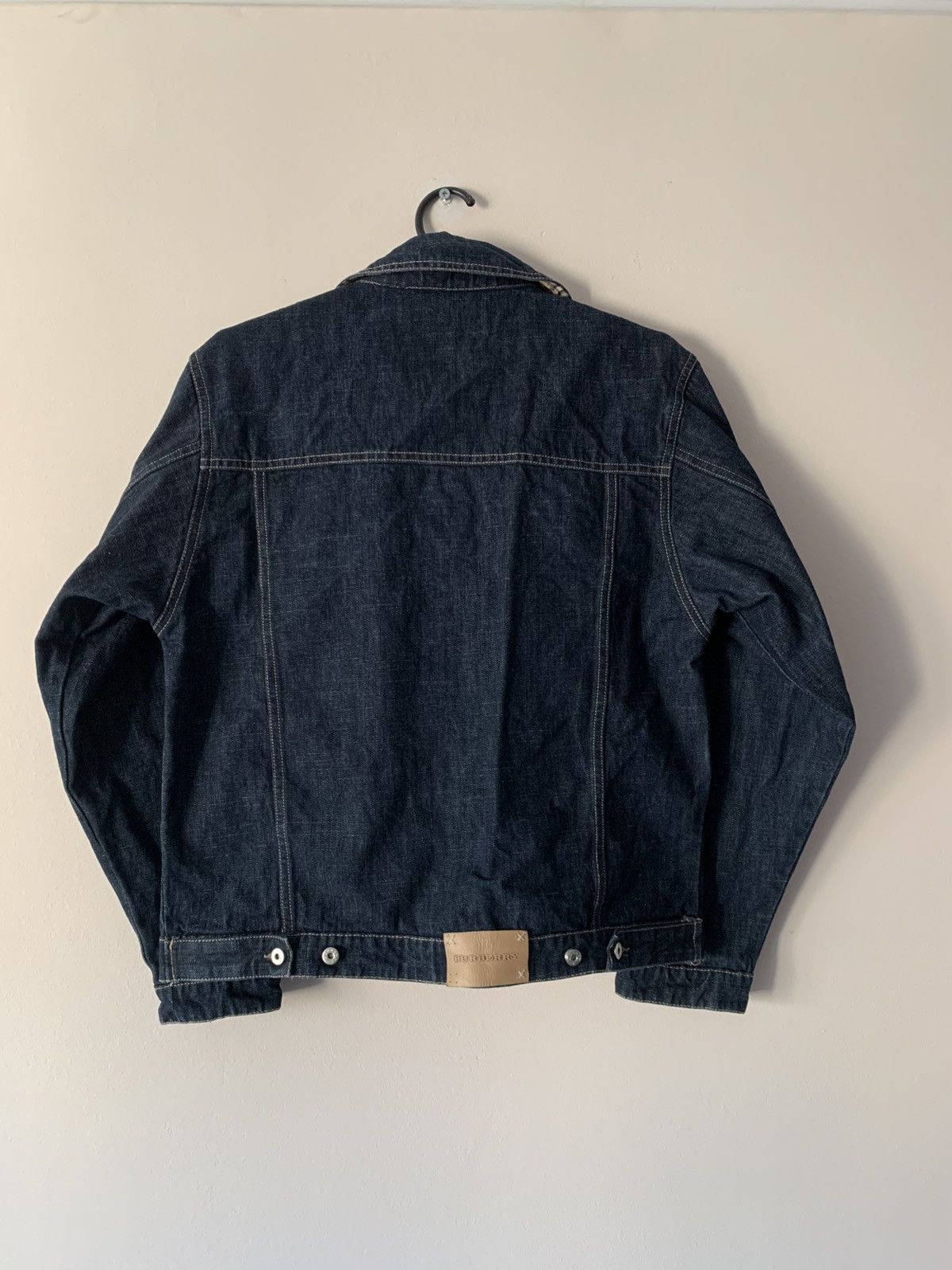 Burberry 🔥VINTAGE BURBERRY DENIM JACKET Size M / US 6-8 / IT 42-44 - 9 Thumbnail
