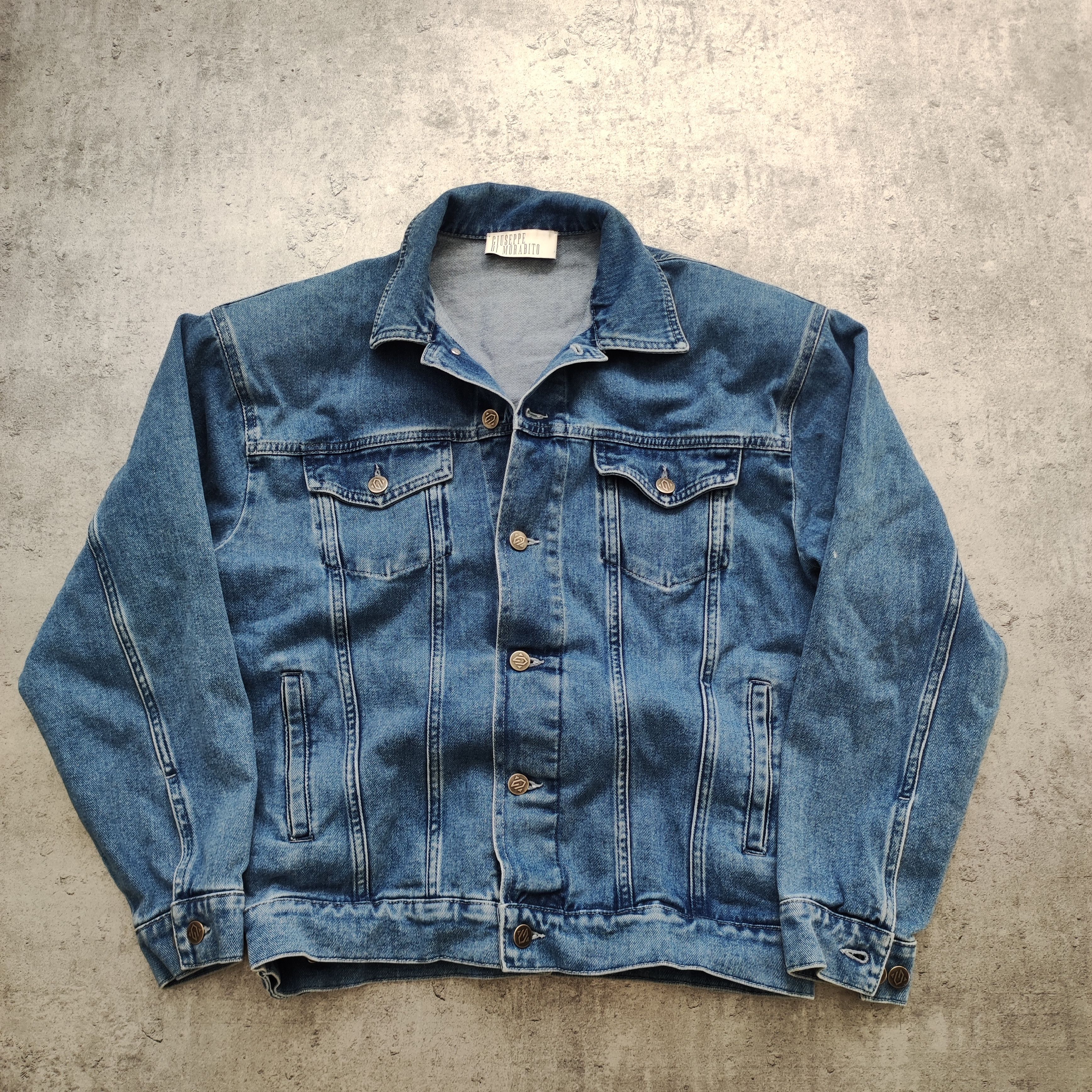 Other Giuseppe Di Morabito Classic Luxury Boxy Denim Jacket Size US M / EU 48-50 / 2 - 2 Thumbnail