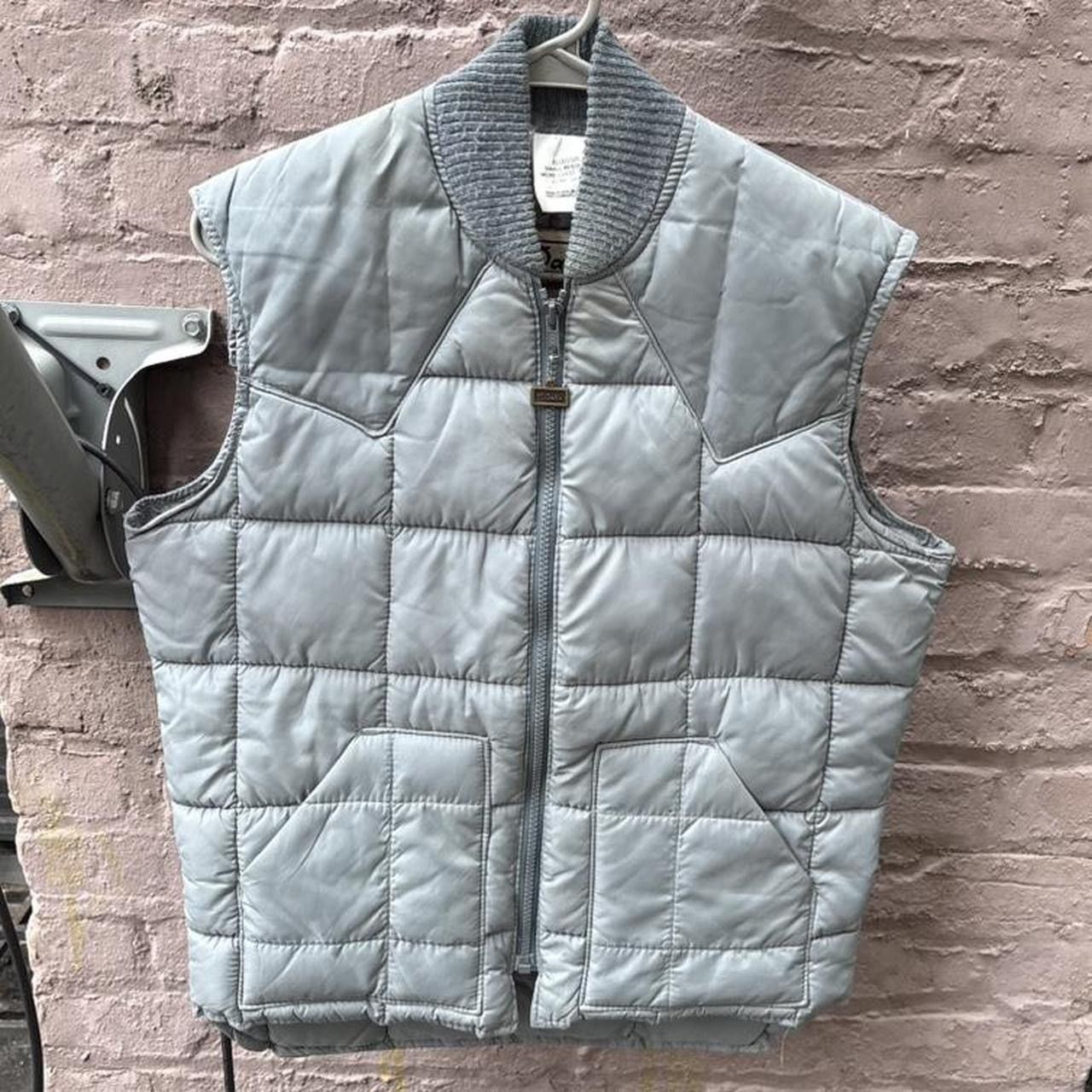 Walls Vintage 80s Made In USA Walls Grey Insulated Work Vest Size US S / EU 44-46 / 1 - 1 Thumbnail