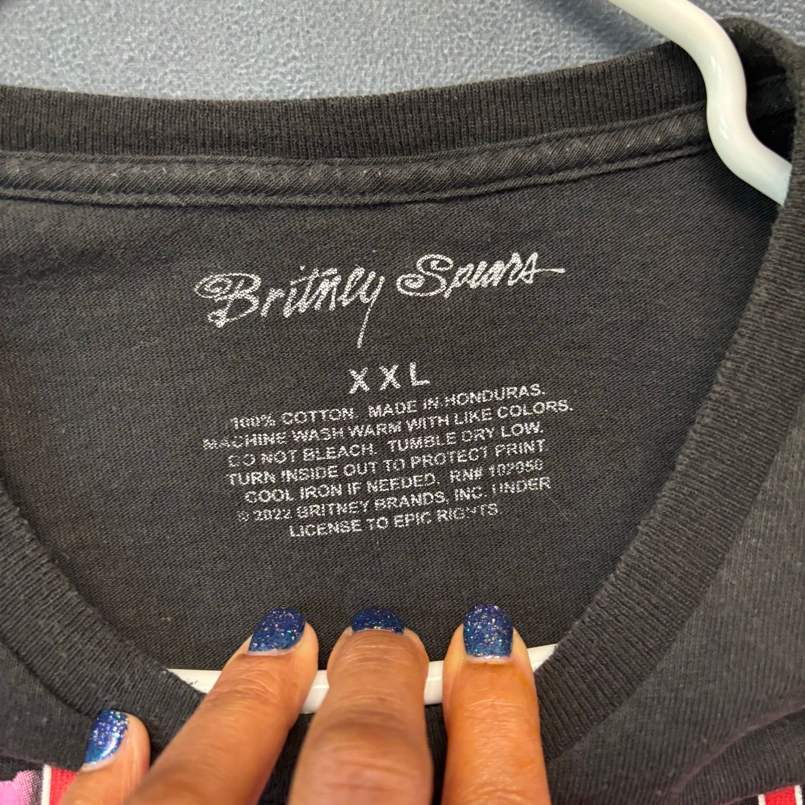 Other Britney Spears Graphic T-Shirt XXL Black Vintage Y2K Pop Tee Size US XXL / EU 58 / 5 - 2 Thumbnail