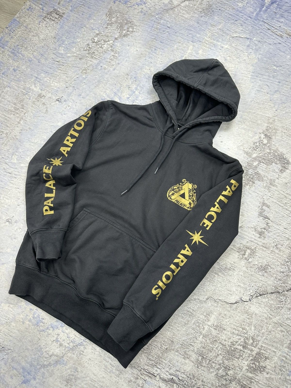 Palace Palace x Stella Artois hoodie black mens gold logo rare Size US S / EU 44-46 / 1 - 6 Thumbnail