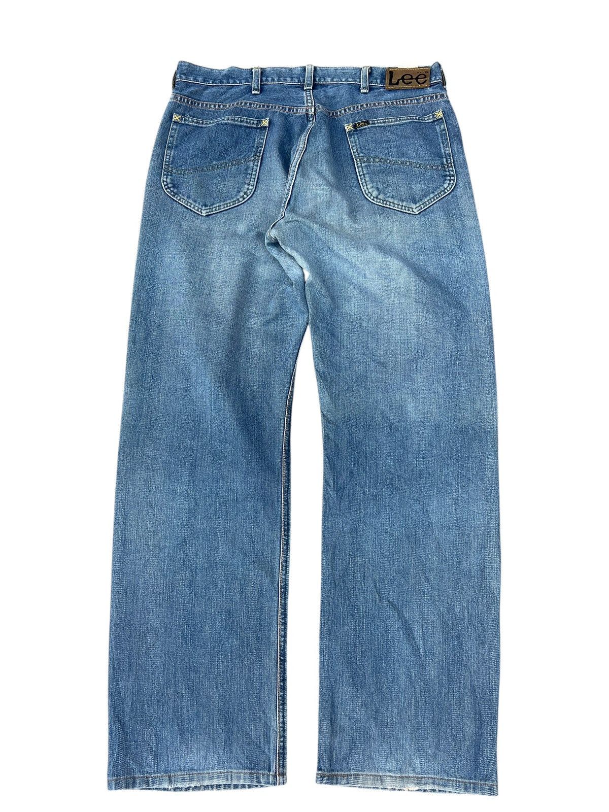 Lee Vintage 90s Lee Riders Side Tag Fade Denim Selvedge Jeans Size US 34 / EU 50 - 15 Thumbnail