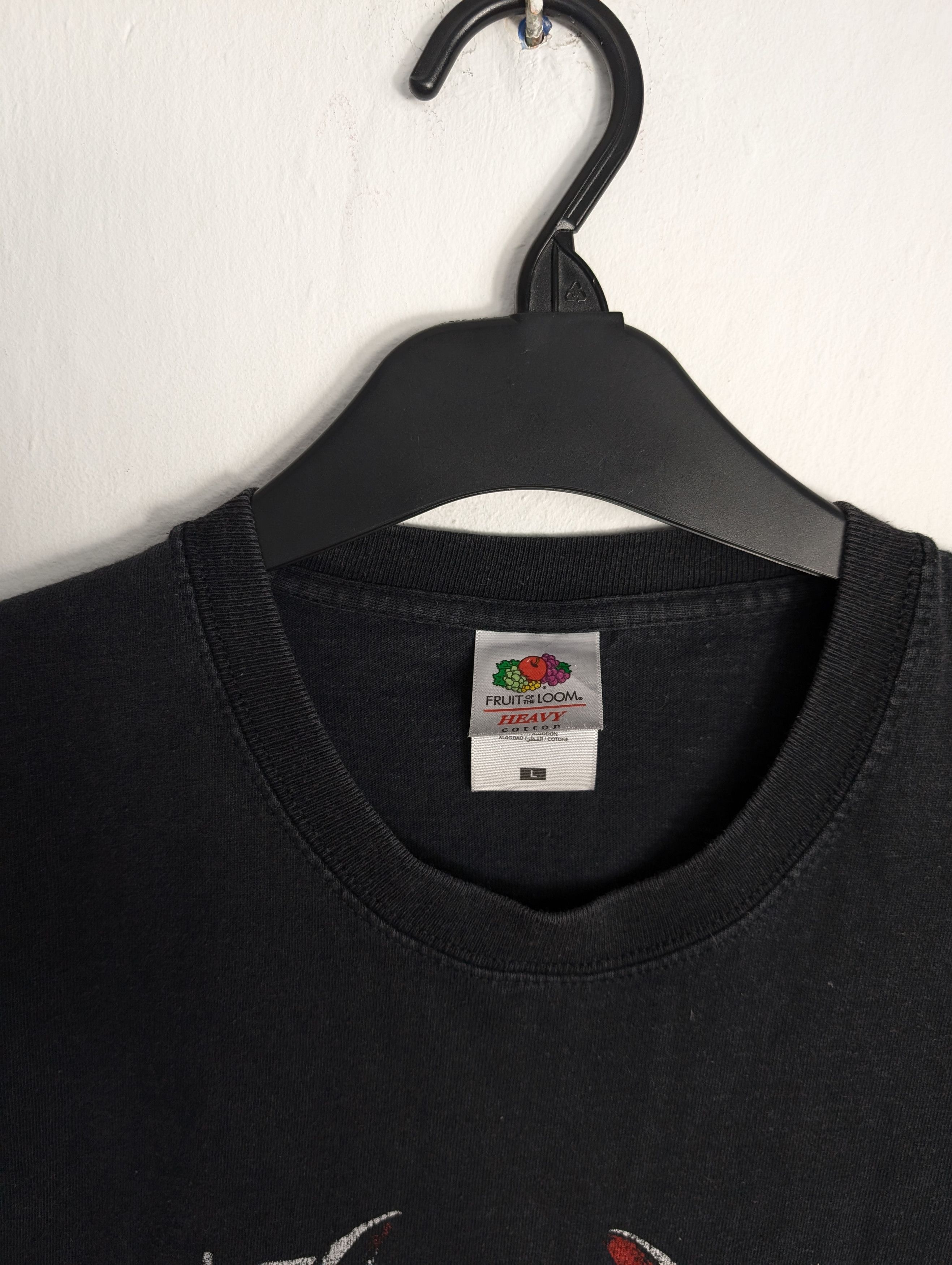 Vintage The Filth Hounds Graphic T-Shirt Fruit of the Loom Retro Size US L / EU 52-54 / 3 - 3 Thumbnail