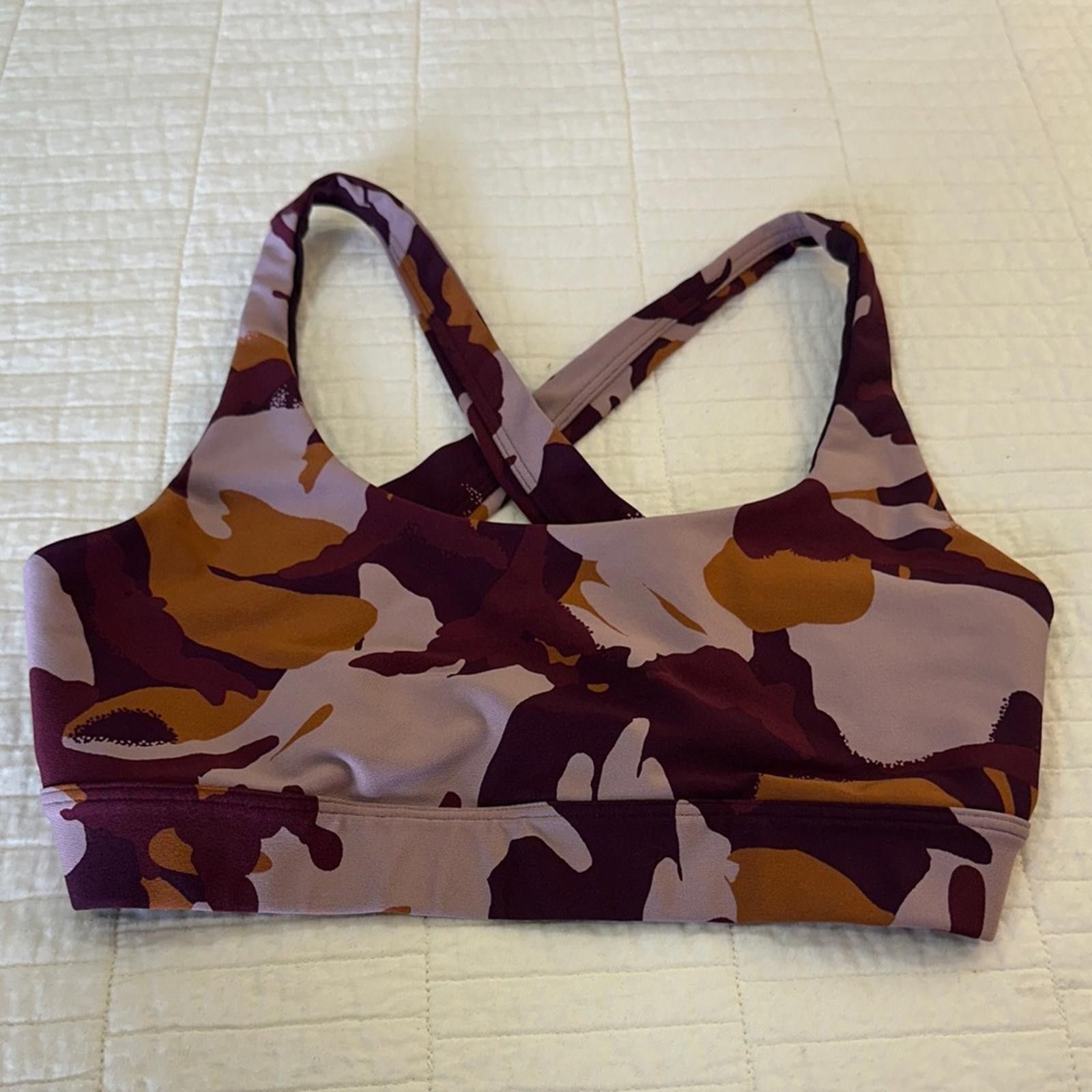 Gap Gap Fit Small Sports Bra Medium Impact Crossback Racerback Size ONE SIZE - 2 Thumbnail