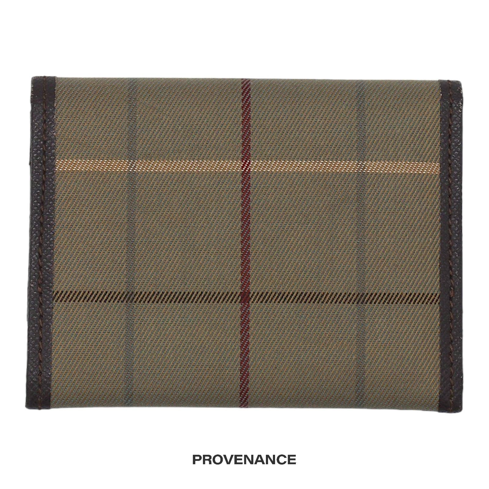 Burberry 🔴 Burberry Horizontal Gusset Snap Coin Wallet - Nova Check Size ONE SIZE - 2 Thumbnail