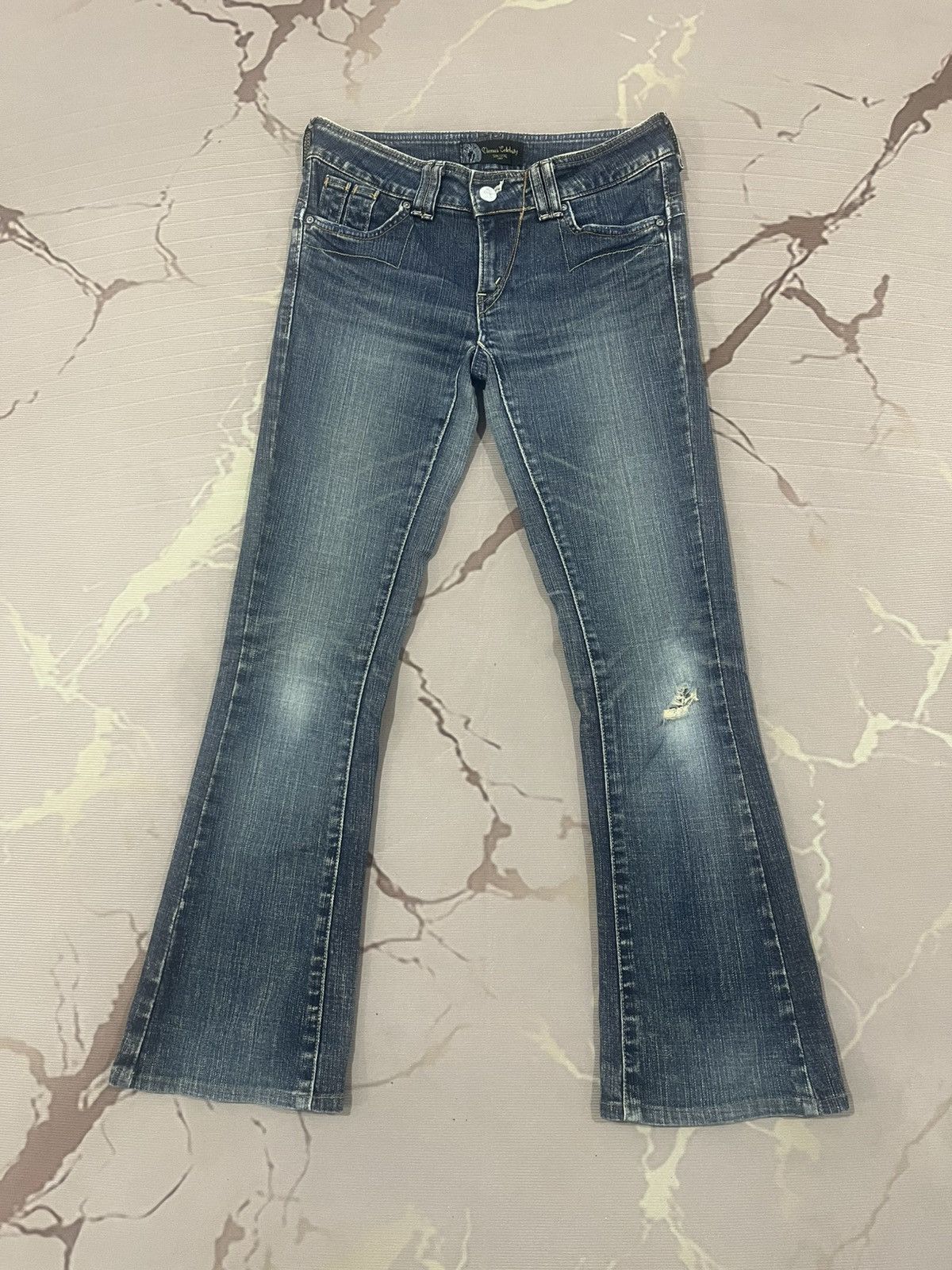 Edwin Edwin Blue Trip 503 x Venus Celebrity Flared Denim Set Size 29" - 13 Thumbnail