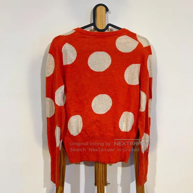 Vivienne Westwood Vivienne Westwood Red polka dot knit cardigan, vintage Size M / US 6-8 / IT 42-44 - 3 Thumbnail