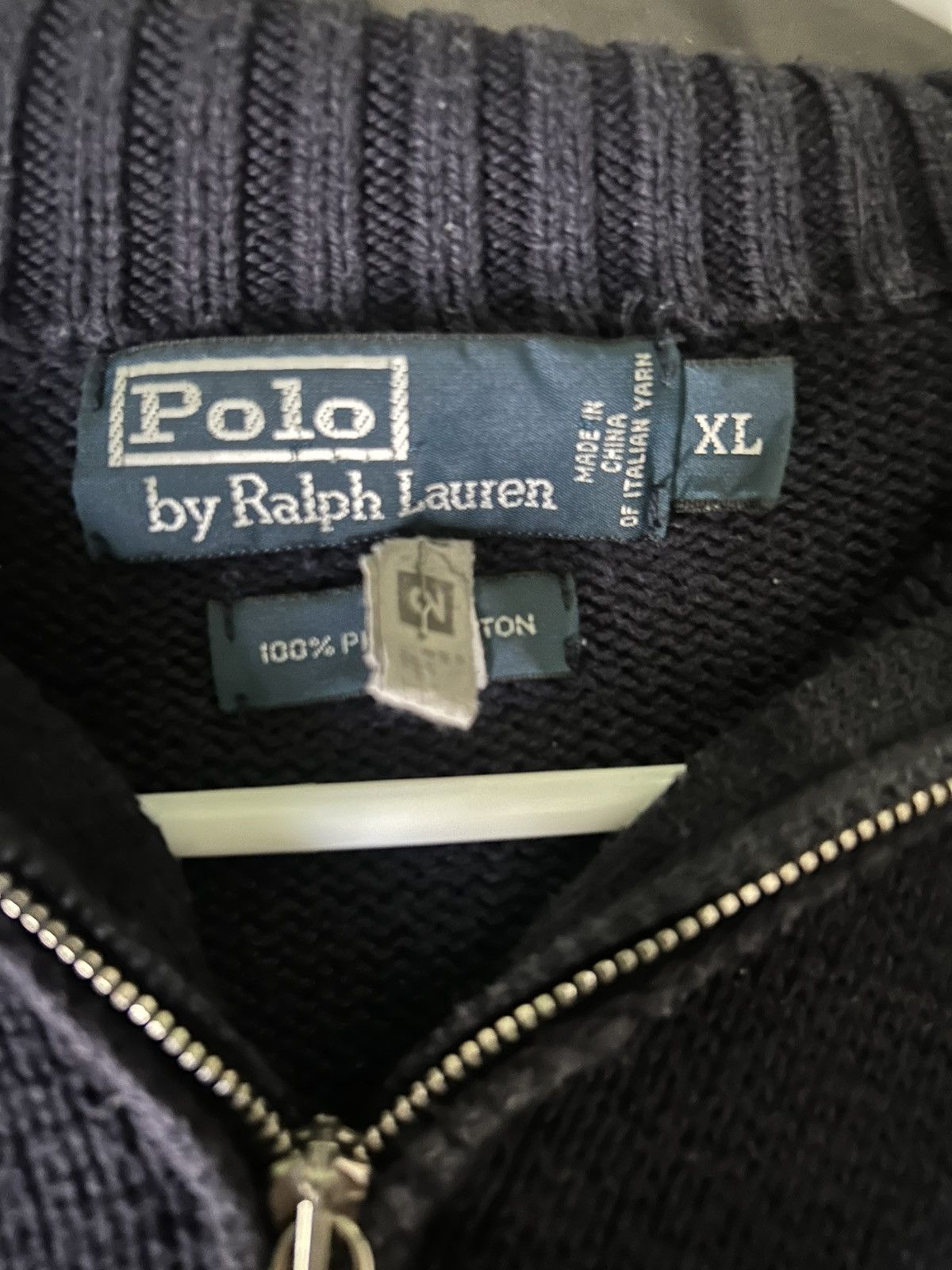Polo Ralph Lauren RL knit quarter zip Size US XL / EU 56 / 4 - 4 Thumbnail