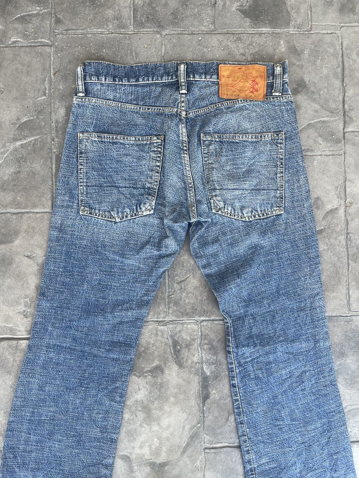 Japanese Brand JAPAN MADE Ku Denim Melt Into The Universe Lot 515654 Size US 30 / EU 46 - 8 Thumbnail