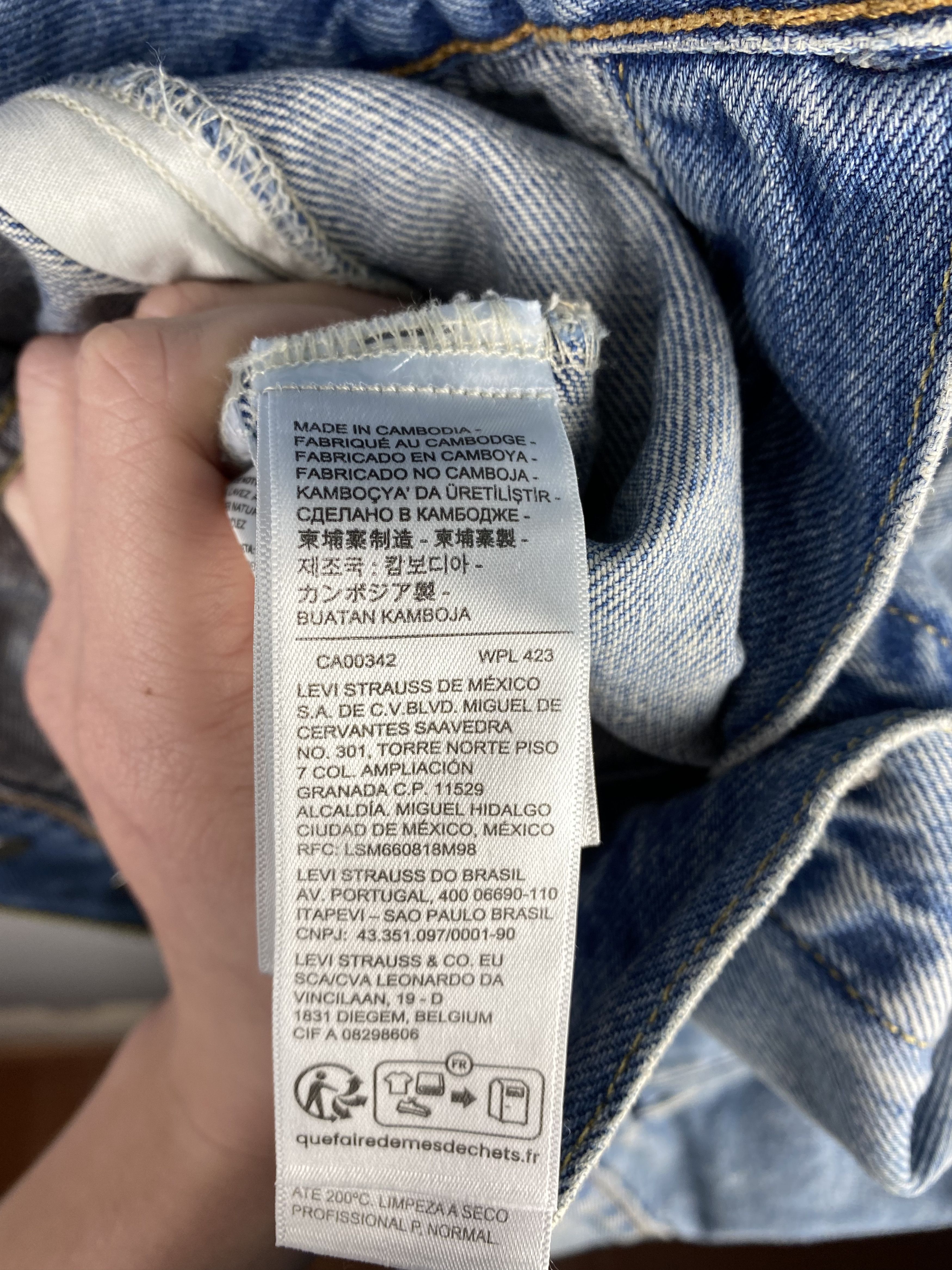 Levi's Levis Denim Waistcoat Vest Size US S / EU 44-46 / 1 - 10 Thumbnail