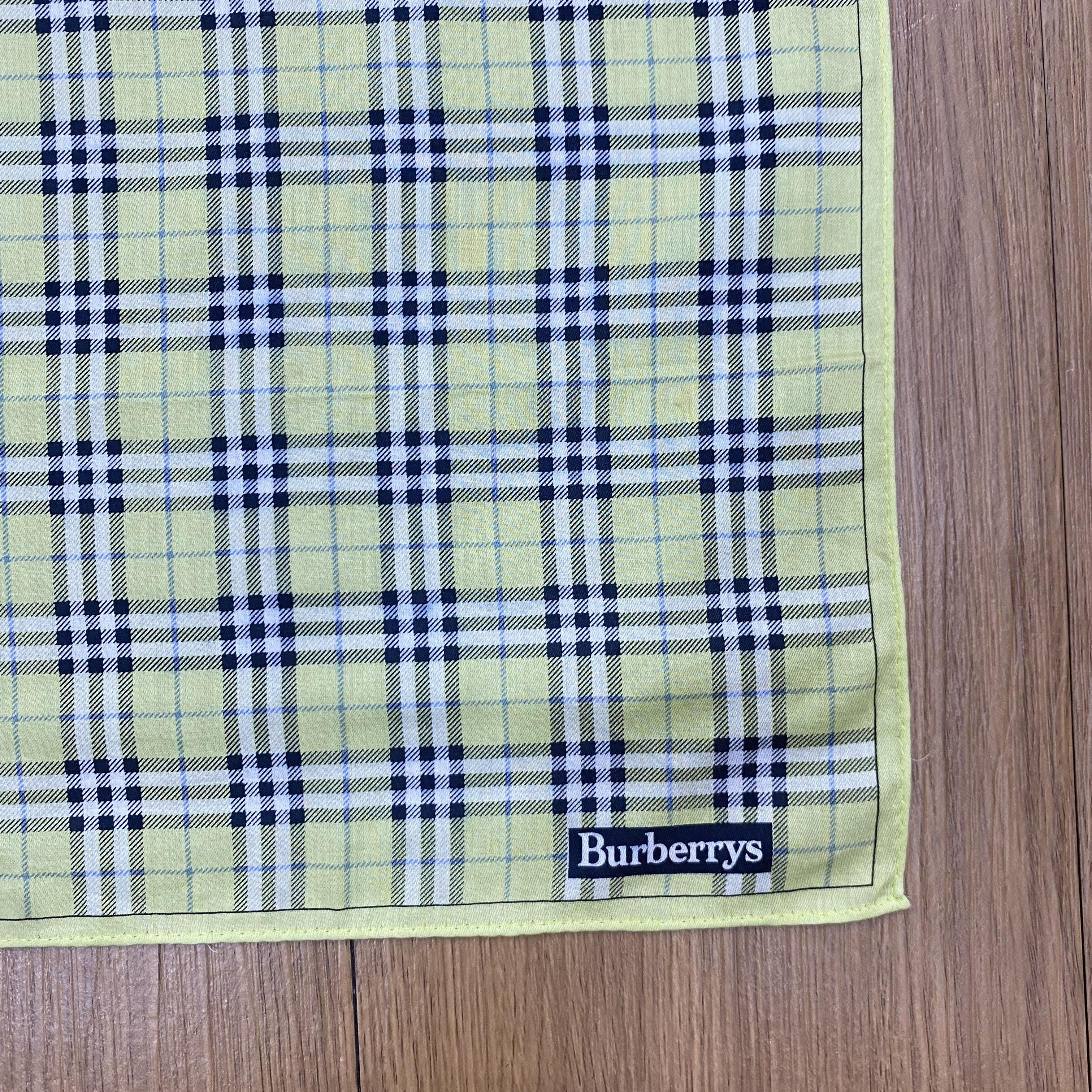 Burberry Vintage Burberry Handkerchief Neckerchief Bandana H016N Size ONE SIZE - 2 Thumbnail