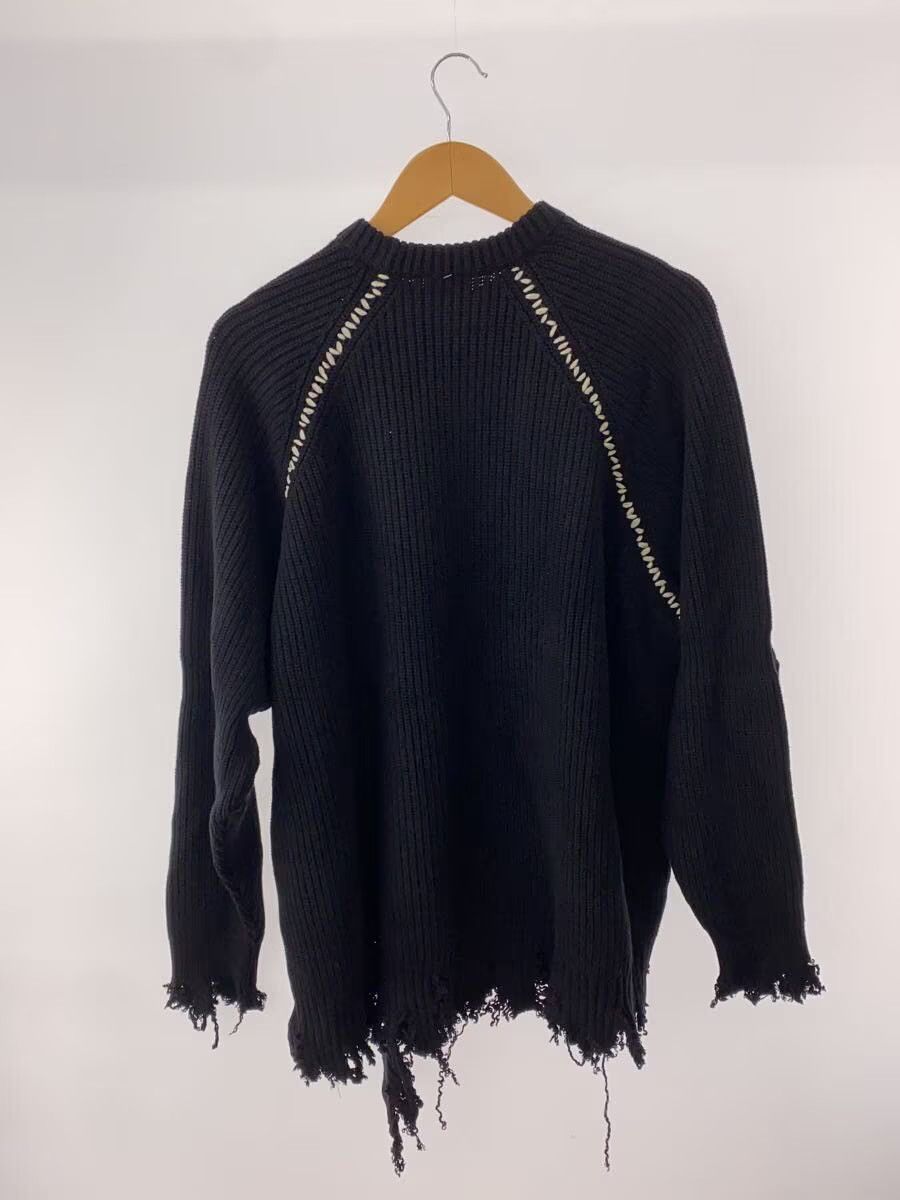Yohji Yamamoto YOHJI YAMAMOTO Y's/YU-K56-047 Distressed knit Size US M / EU 48-50 / 2 - 2 Thumbnail