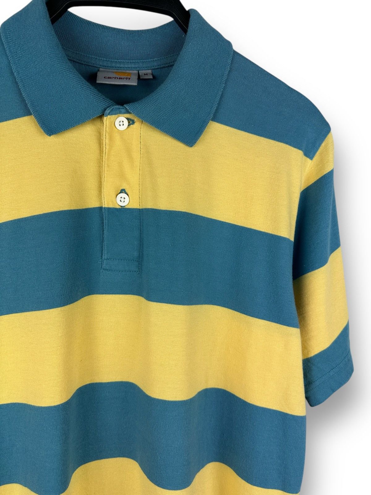 Carhartt Vintage Carhartt Costa Striped Polo T-Shirt Size US M / EU 48-50 / 2 - 3 Thumbnail