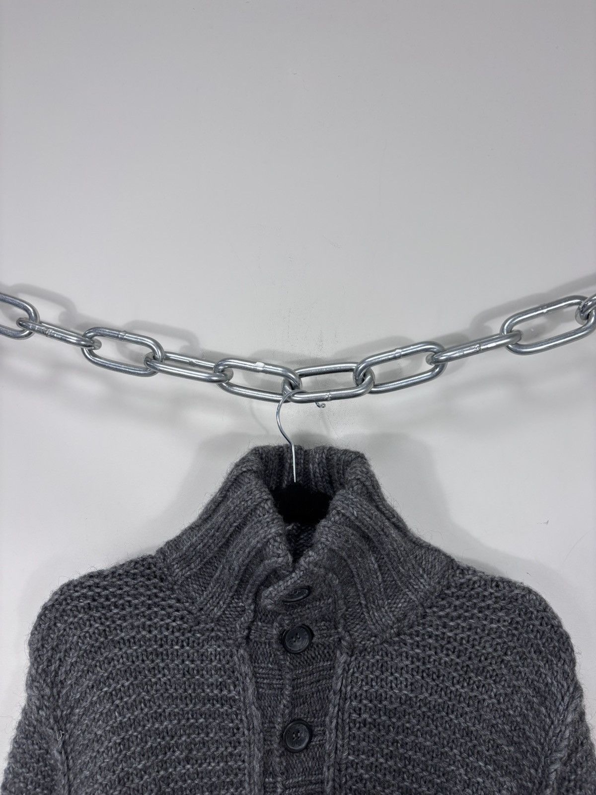 Dolce & Gabbana Vintage Dolce & Gabbana 2000s Quilted Buttoned Wool Sweater Size US M / EU 48-50 / 2 - 4 Thumbnail