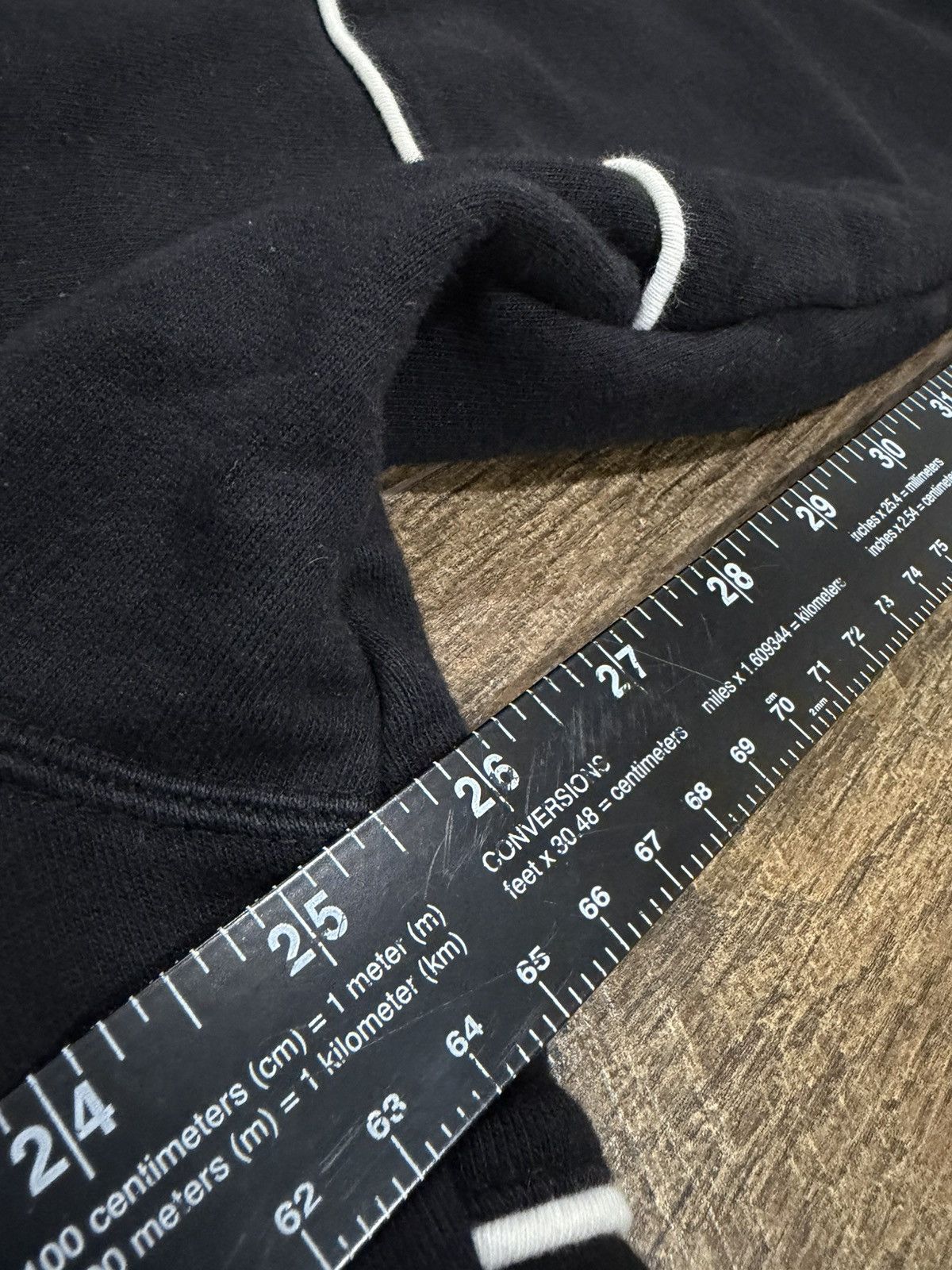 Supreme Supreme Big S Embroidered Hoodie Black White Large Size US L / EU 52-54 / 3 - 10 Thumbnail