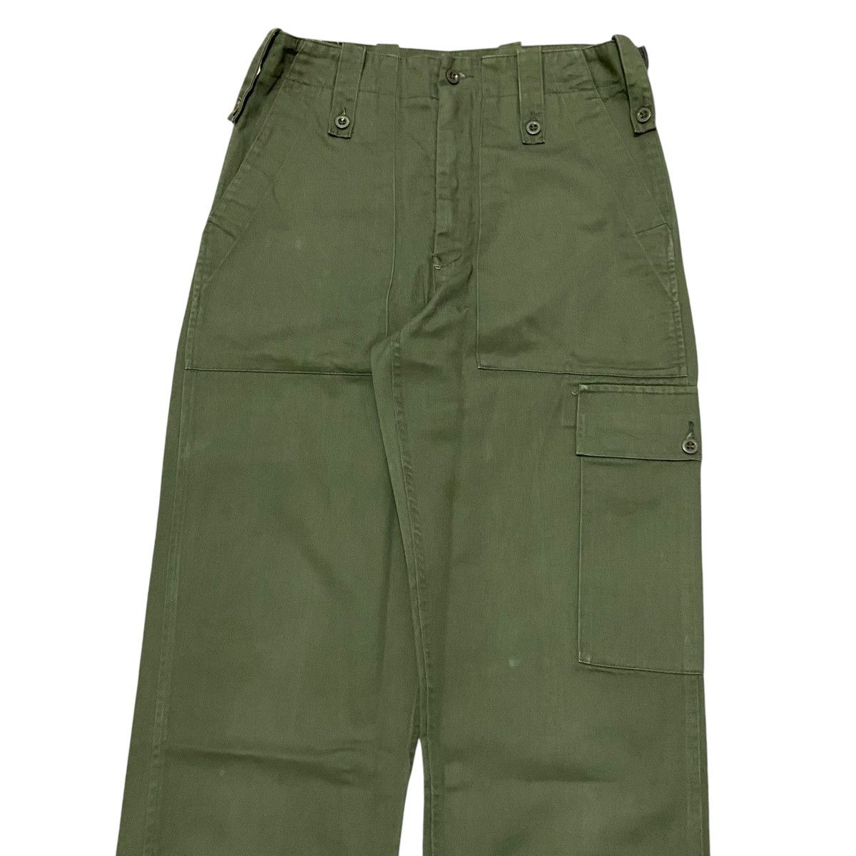 Vintage Vtg British Army Lightweight Trousers Cargo Pant - Olive Size US 30 / EU 46 - 2 Thumbnail