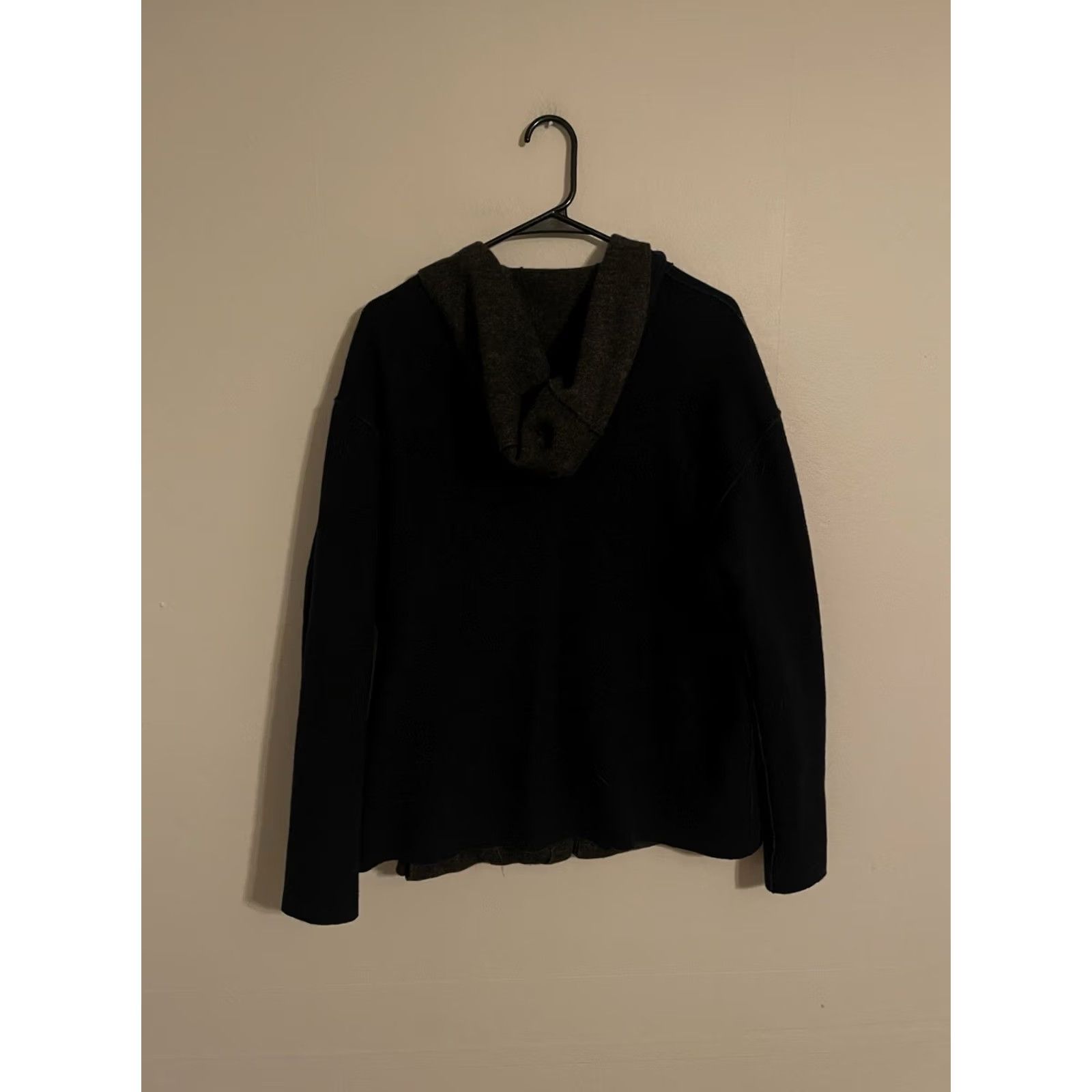 Ralph Lauren Ralph Lauren Navy Blue Hood Wool Jacket - Women's L Regular Hooded Toggle Buttons Wool Sweater Coat Size L / US 10 / IT 46 - 3 Thumbnail