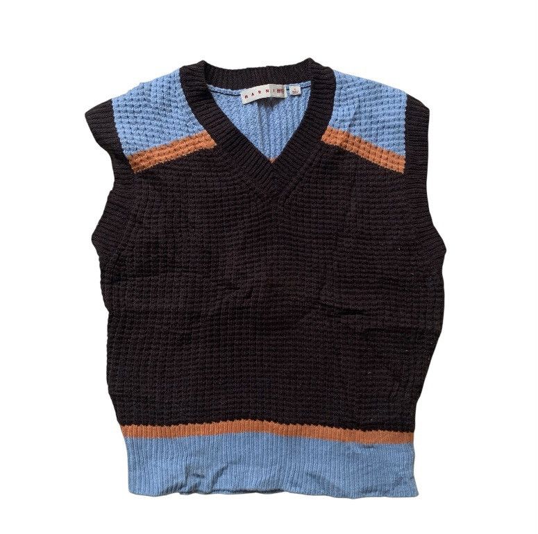 Marni × Uniqlo Marni popcorn knit vest Size US S / EU 44-46 / 1 - 1 Thumbnail