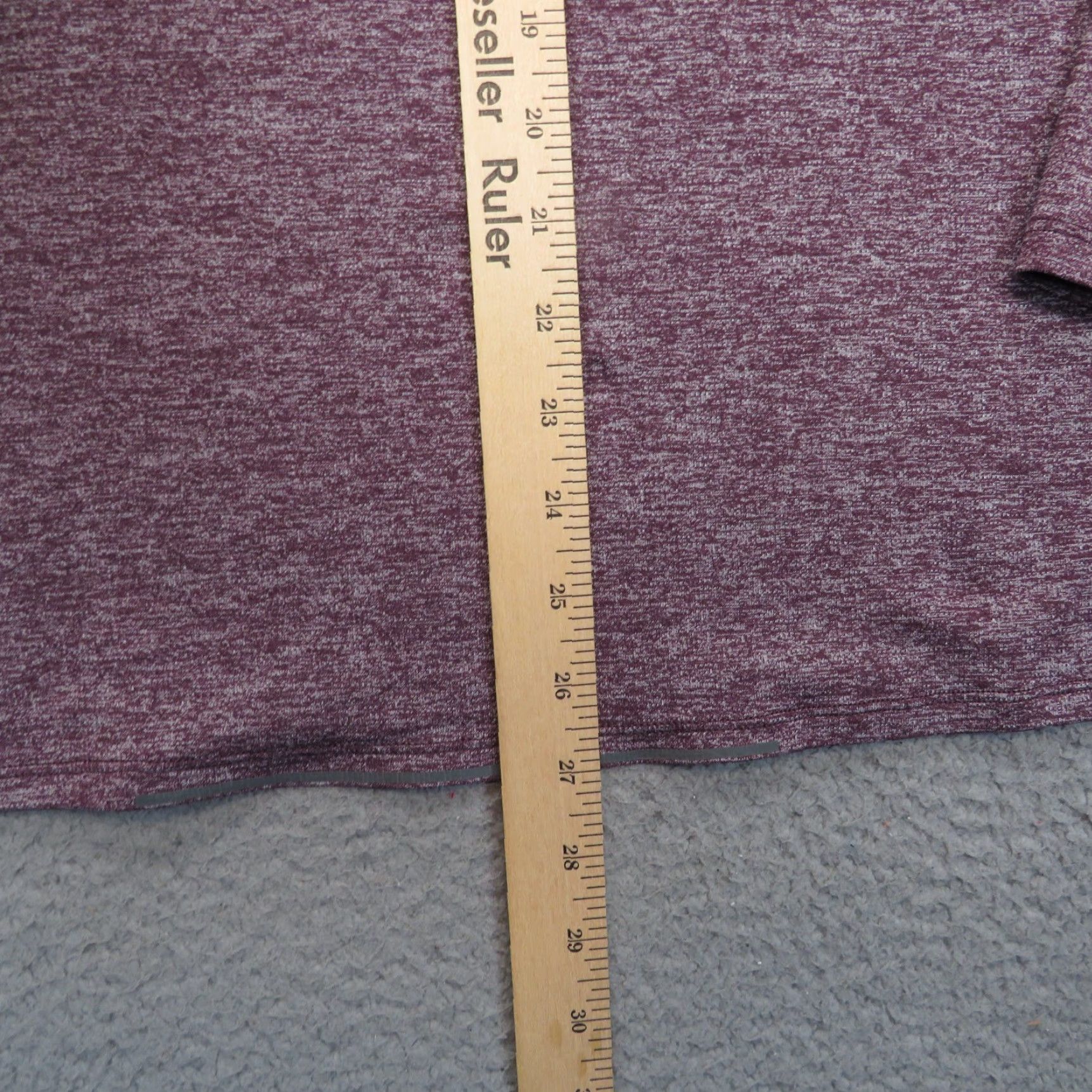 Lululemon Lululemon Mens Shirt Drysense Purple Heather Long Sleeve Gym Workout Run Size US S / EU 44-46 / 1 - 7 Thumbnail