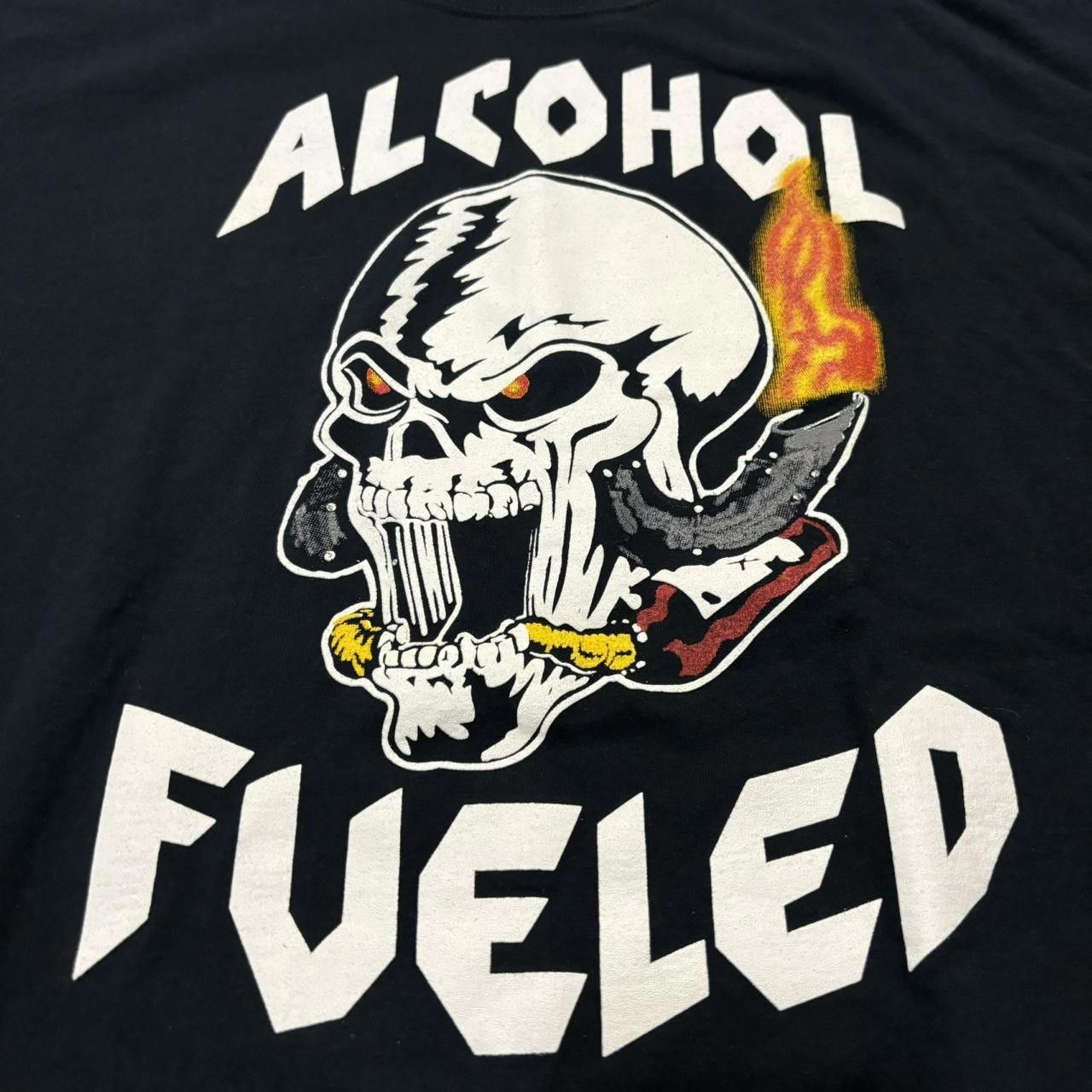 Designer Vintage Alcohol Fueled Whoop Ass Machine T Shirt Stone Cold Size US XXL / EU 58 / 5 - 4 Thumbnail