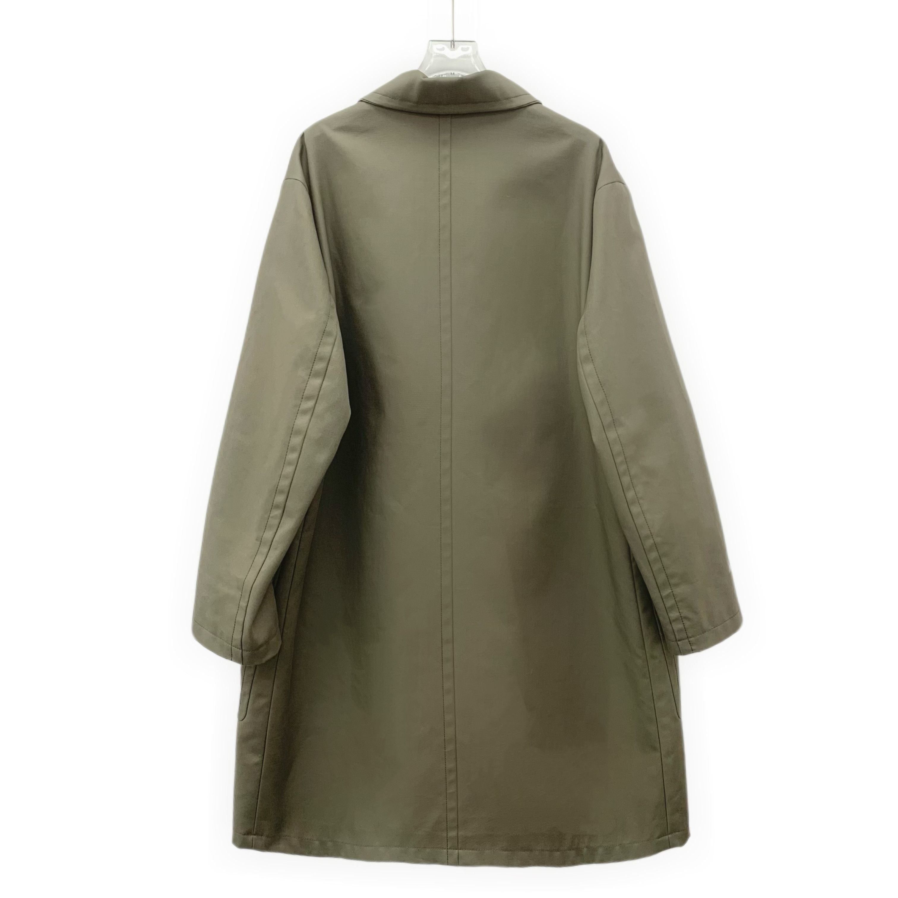 Hermes Hermes Brown-Green Cotton Coat (Size 50) Size US M / EU 48-50 / 2 - 8 Thumbnail