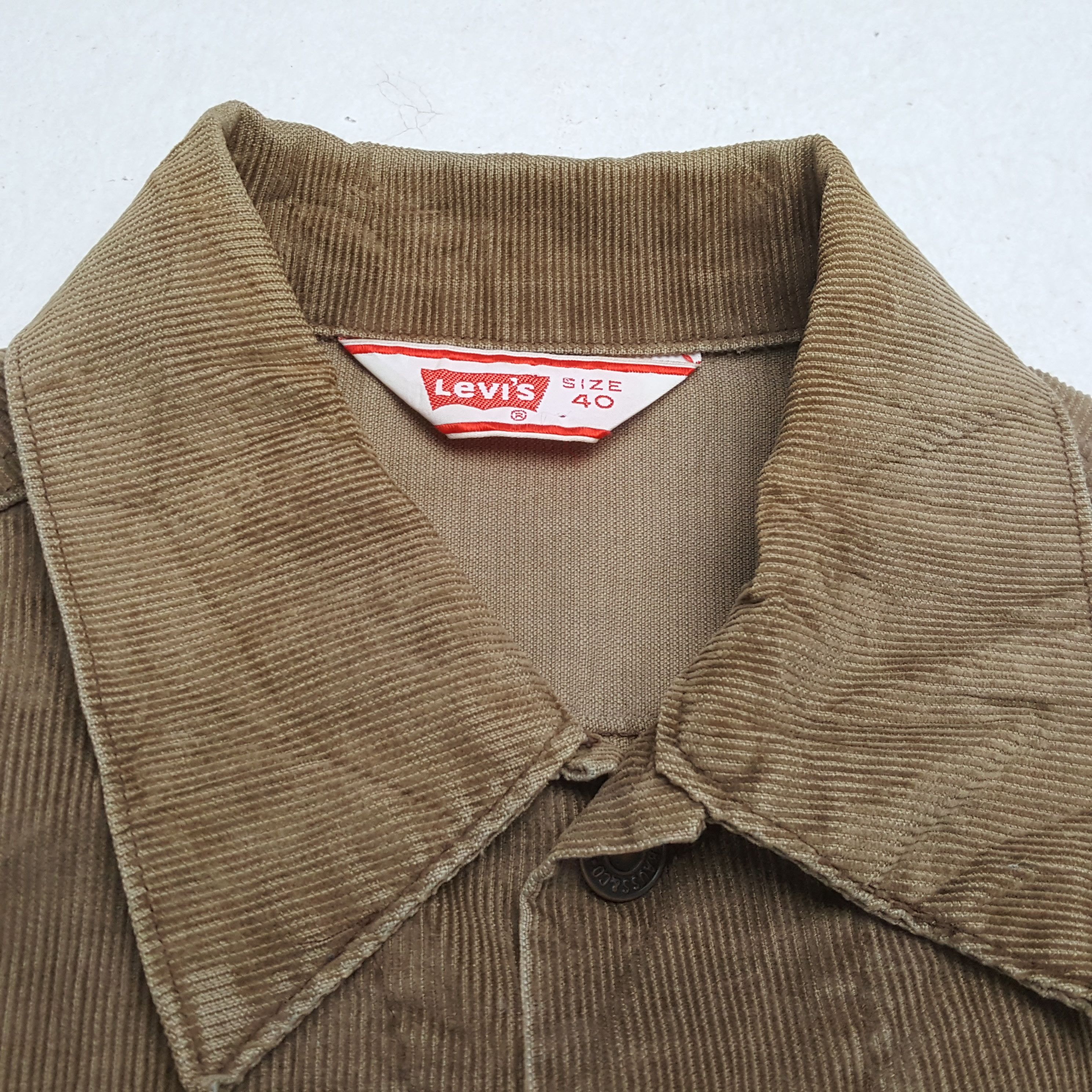 Levi's × Levi's Vintage Clothing × Vintage Vintage LEVI'S American Distressed Velvet Jacket Size US M / EU 48-50 / 2 - 9 Thumbnail