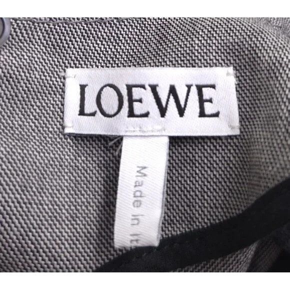 Loewe Loewe Draped Dress Size 32 XXS 00 Gray Wool $1850 Size XXS / US 00 / IT 34 - 15 Thumbnail