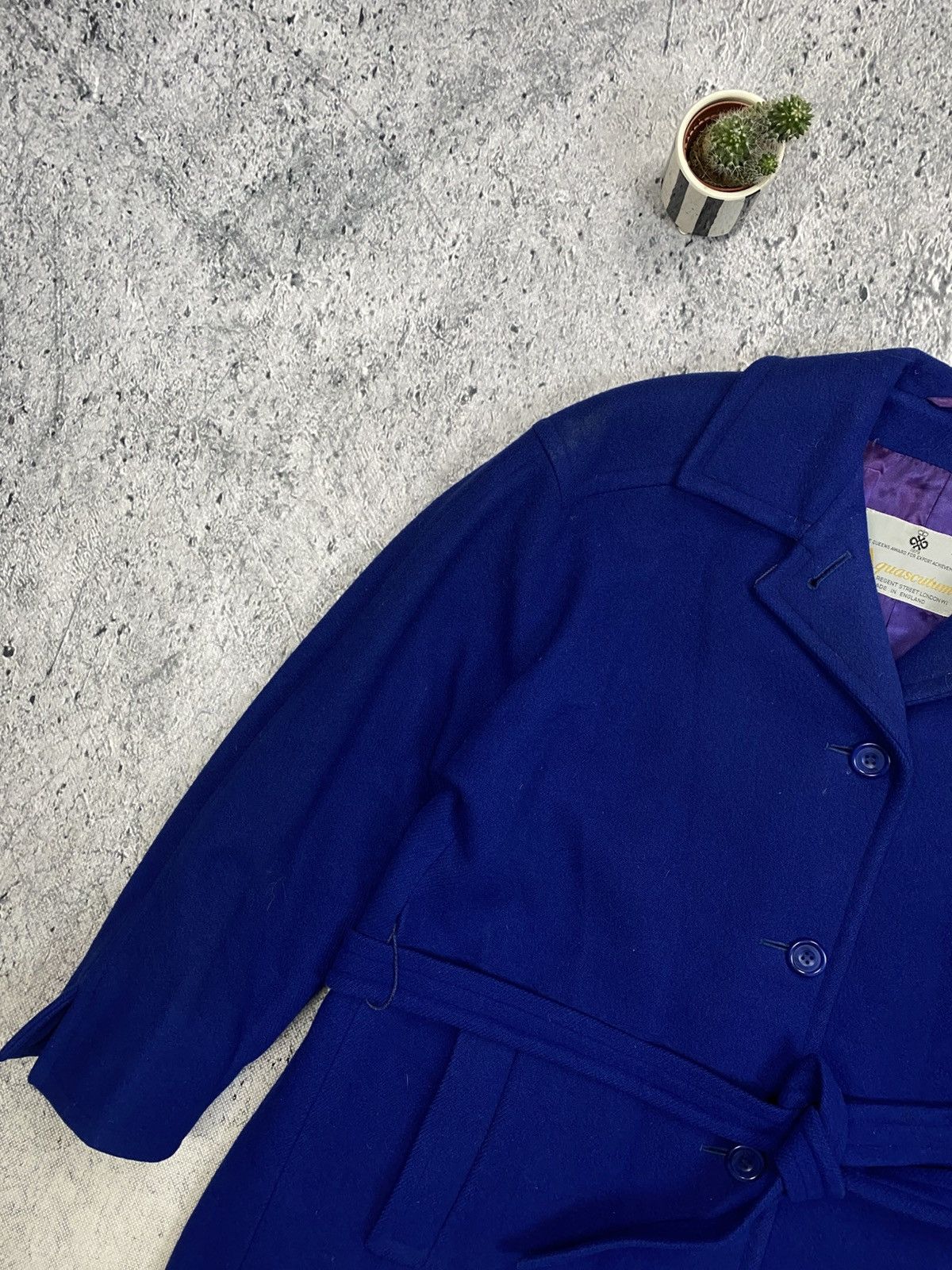 Aquascutum × Burberry × Vintage Aquascutum Vintage Coat USA Streetwear Size M / US 6-8 / IT 42-44 - 2 Thumbnail