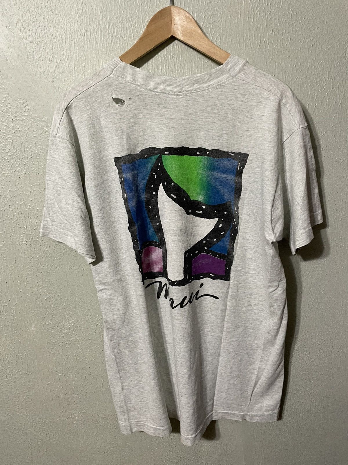 Vintage Vintage Maui Whale Tail T-Shirt Size US L / EU 52-54 / 3 - 1 Thumbnail