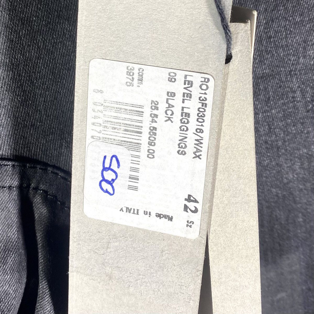 Rick Owens Rare Pantalon Leggings Wax Saison FW13 Rick Owens Size 28" / US 6 / IT 42 - 8 Thumbnail