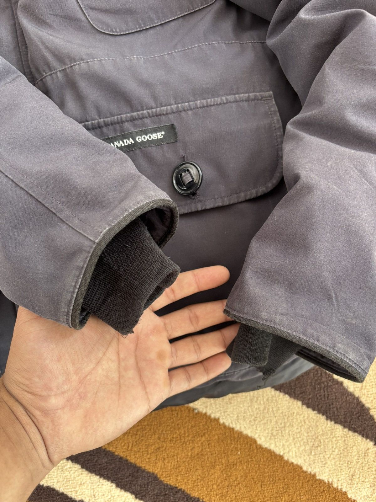 Canada Goose Canada Goose Rundle Bomber Jacket Black Made in Canada Size US L / EU 52-54 / 3 - 6 Thumbnail