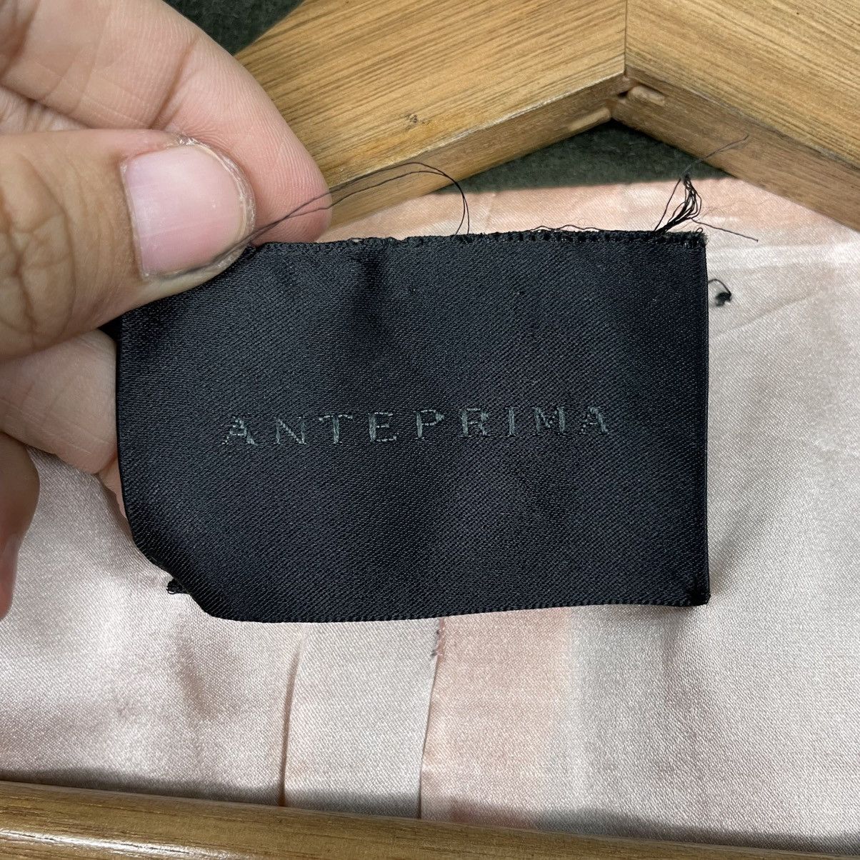 ANTEPRIMA Anteprima Asymmetrical Design Casual Wool Jacket Size XS / US 0-2 / IT 36-38 - 15 Thumbnail