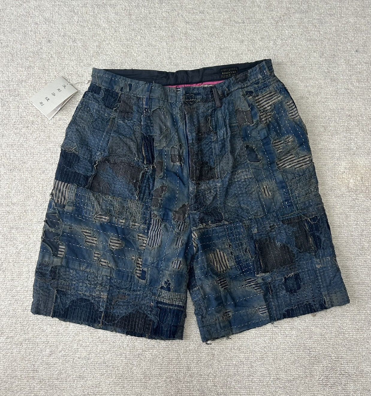 Kapital Boro Denim IVY Shorts size 4
