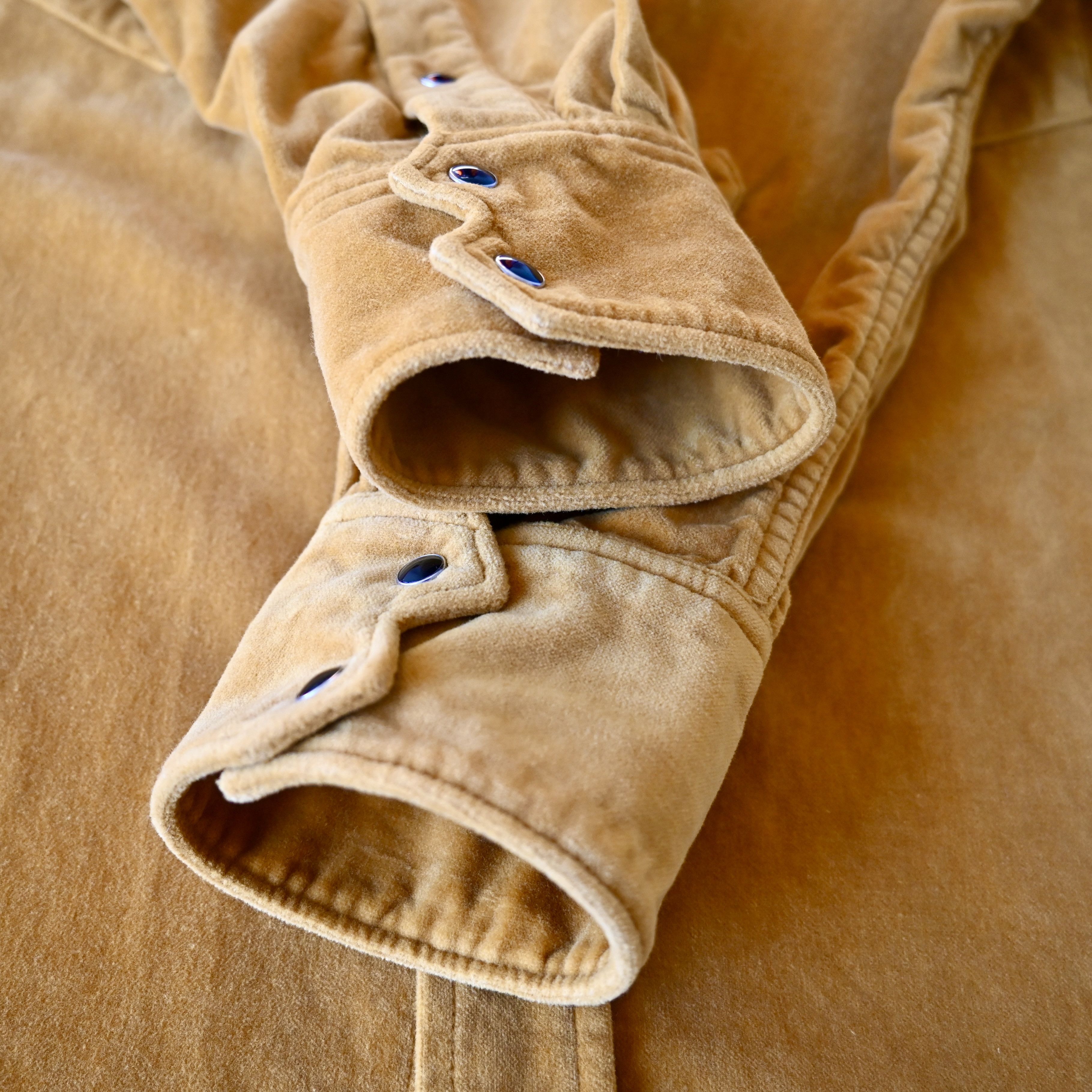 Beams Plus BEAMS Plus cotton velveteen western shirt, full pearl snap Size US M / EU 48-50 / 2 - 20 Thumbnail