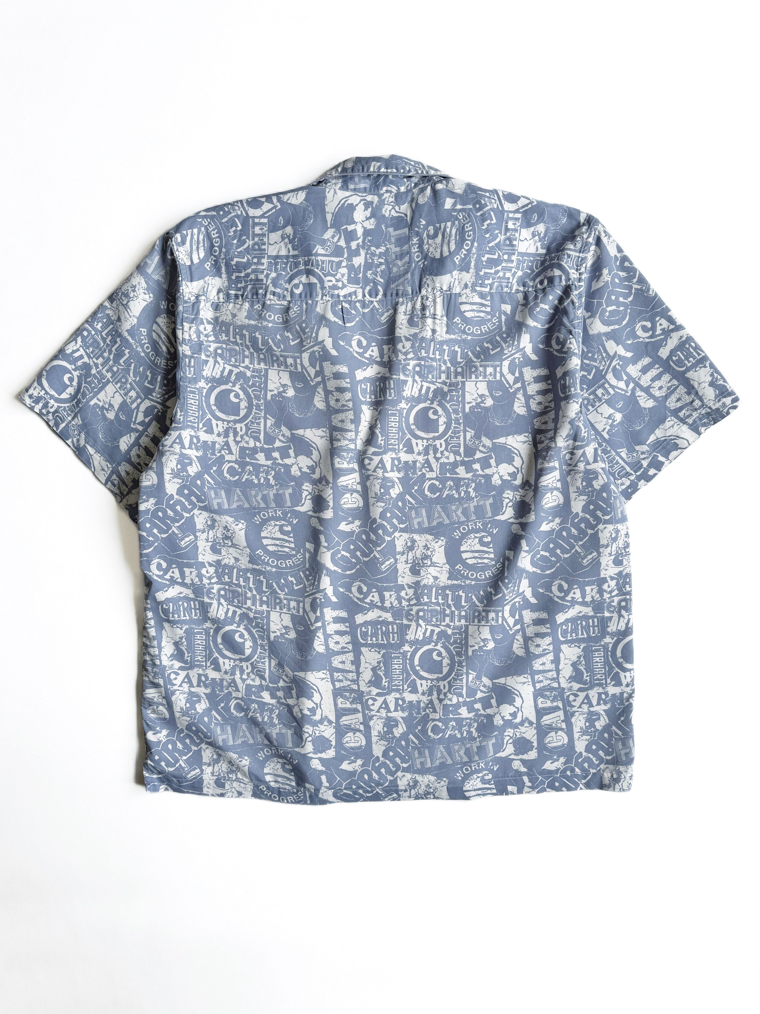 Carhartt Men's Carhartt S/S Collage Hawaiian Shirt (XL) Size US XL / EU 56 / 4 - 2 Thumbnail