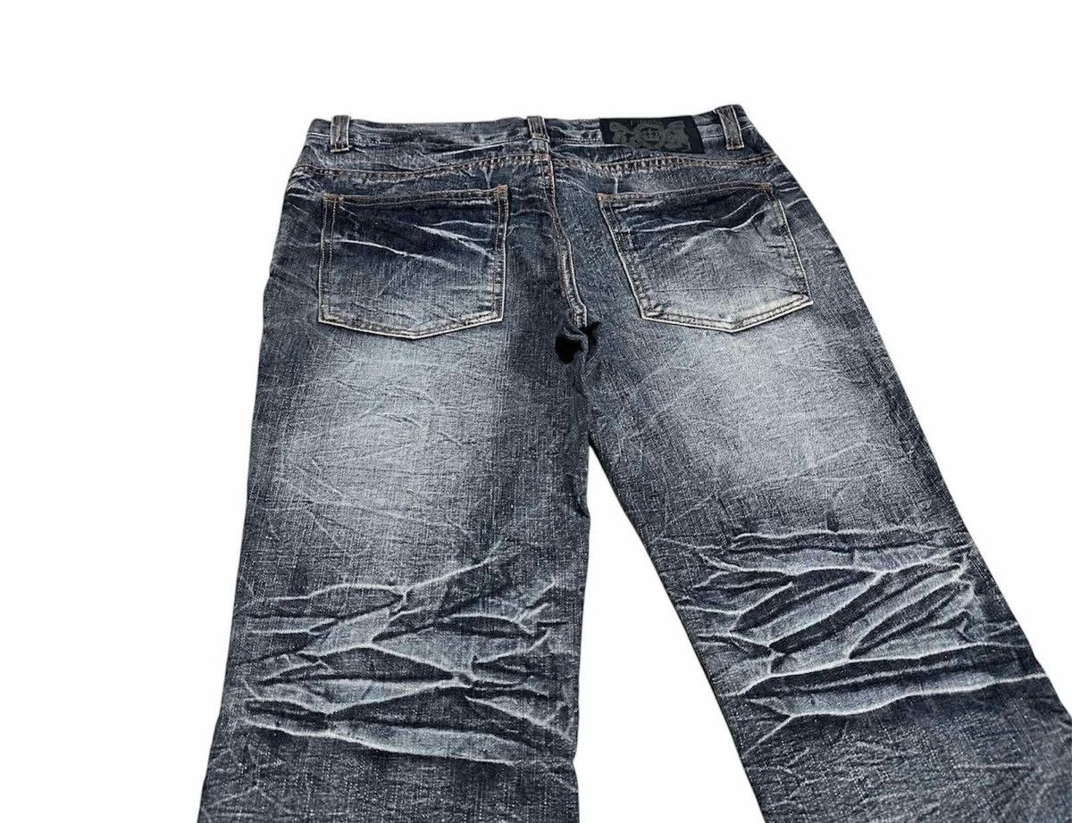 Hysteric Glamour × Japanese Brand × Seditionaries 🔥Y2K Archived Lowbox Faded Patchwork Distressed Denim Punk Size US 34 / EU 50 - 9 Thumbnail