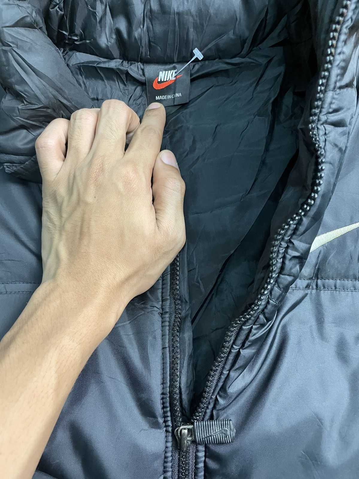 Vintage Vintage 90’s Nike Puffer Jacket Size US L / EU 52-54 / 3 - 6 Thumbnail