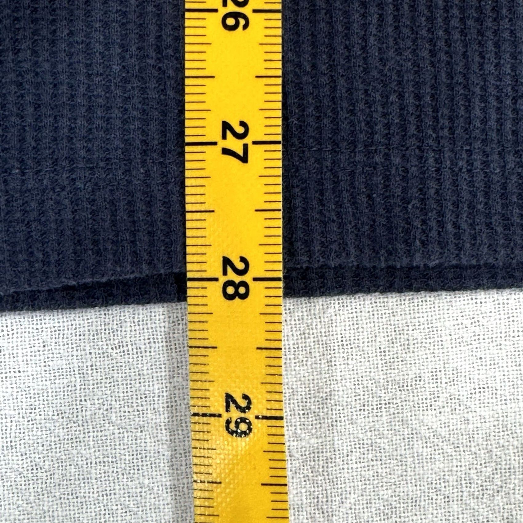 Vineyard Vines Vineyard Vines Women's Hoodie XS Navy Blue Thermal Waffle Knit Pullover Logo Fall Winter Size XS / US 0-2 / IT 36-38 - 7 Thumbnail