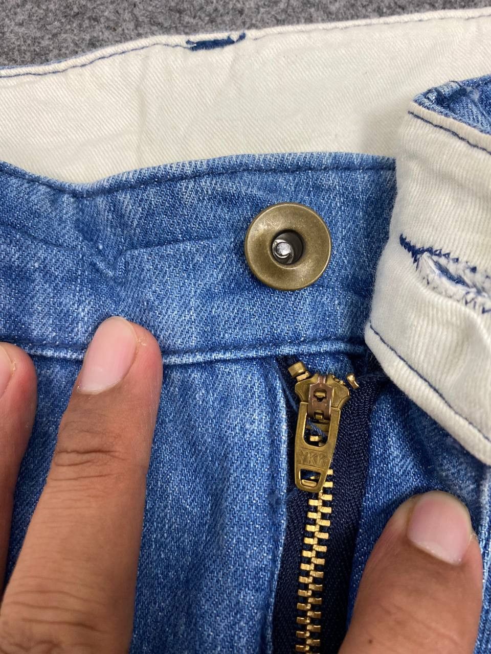 Japanese Brand vintage japanese brands usn style denim nice design Size US 32 / EU 48 - 10 Thumbnail