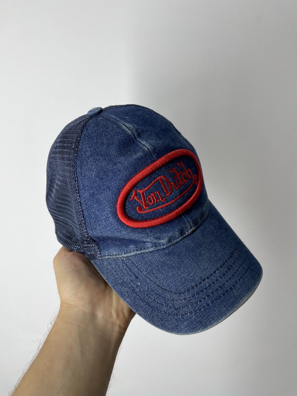 Vintage × Von Dutch Vintage denim Von Dutch cap Size ONE SIZE - 6 Thumbnail