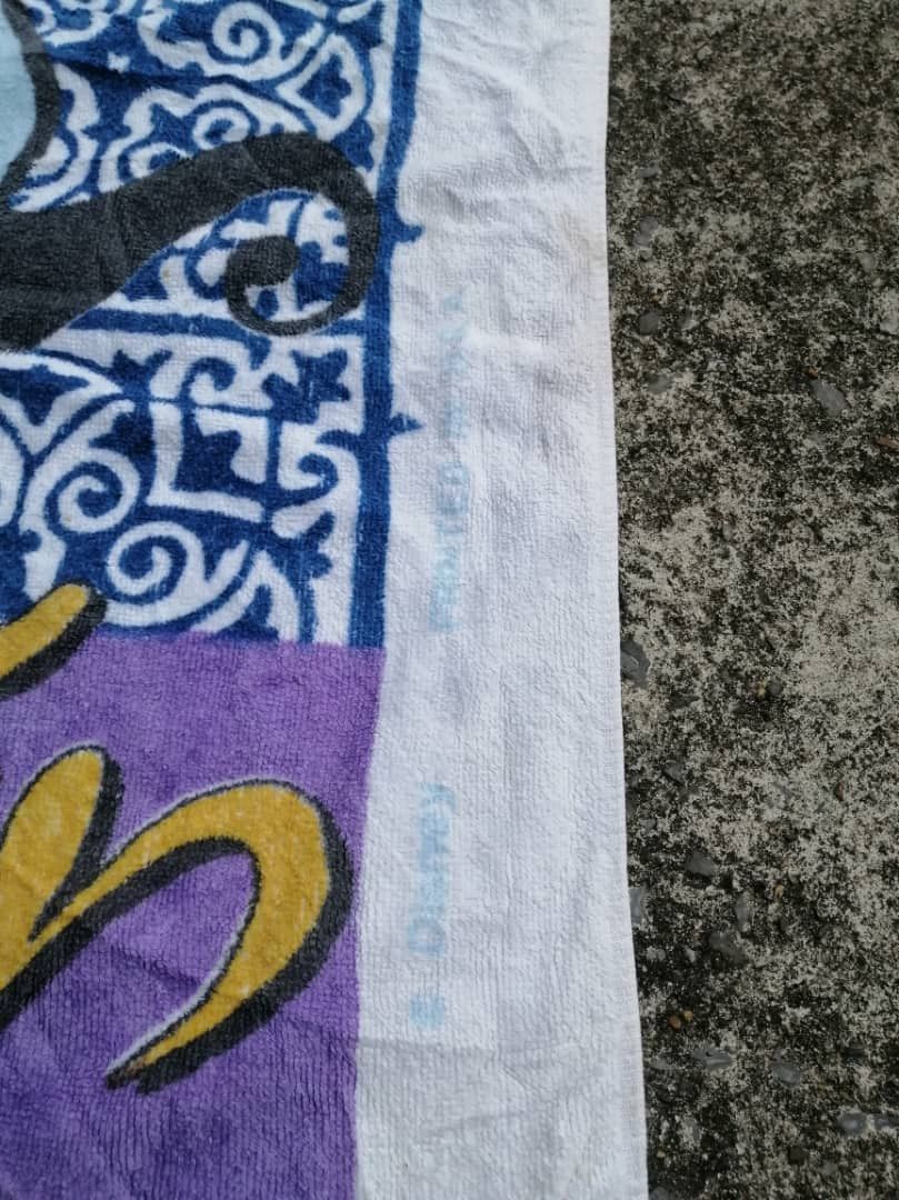 Disney × Vintage Vintage Disney Aladdin Genie Towel Size ONE SIZE - 7 Thumbnail