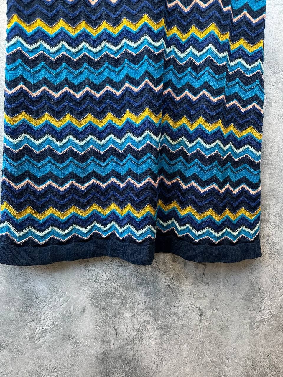 Designer Missoni for Target Tunic Zigzag Chevron Knit Short Sleeve Size M / US 6-8 / IT 42-44 - 7 Thumbnail