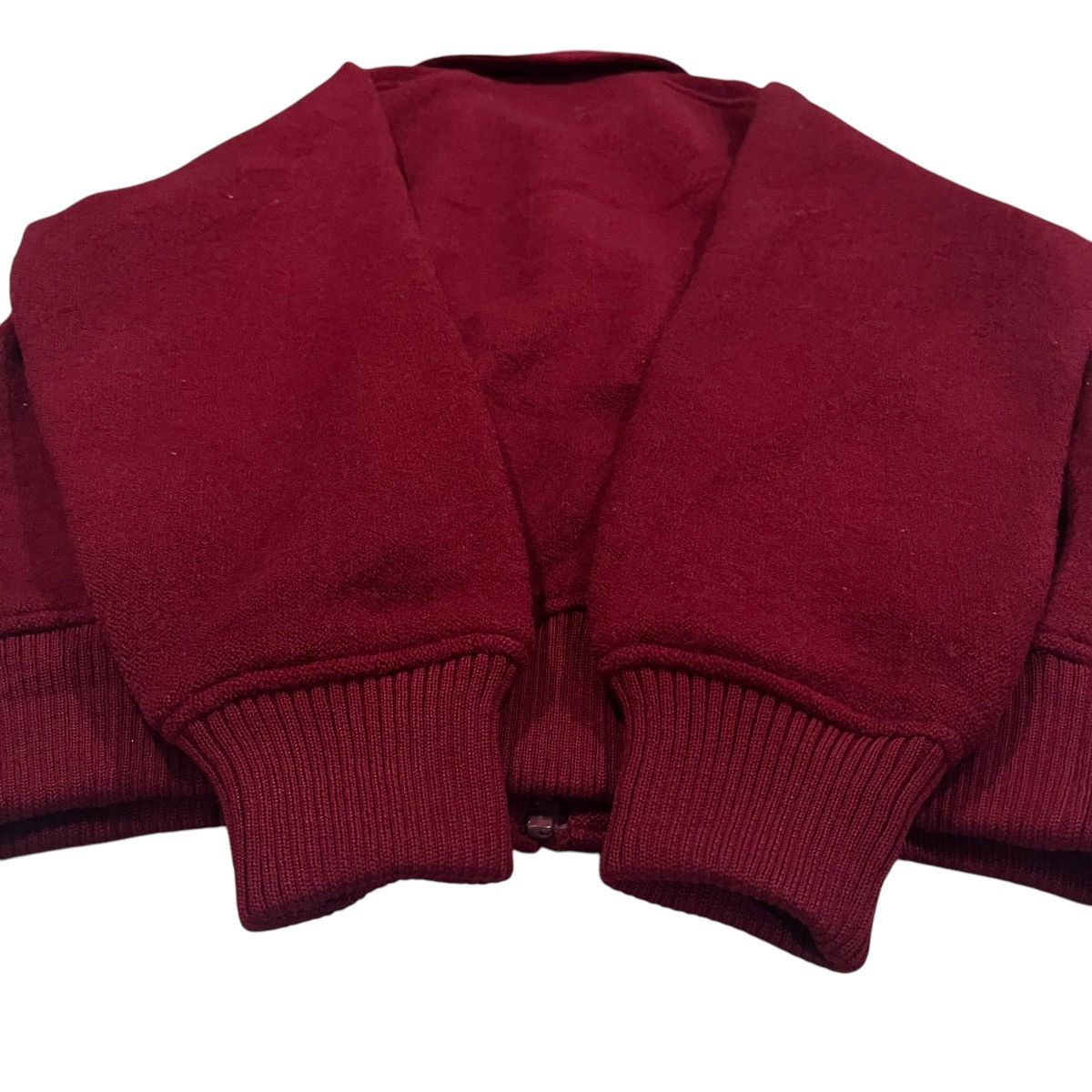 ジャケット・アウター 80s short wool bomber jacket 1980s Red Wool Members Only Bomber Jacket - Etsy