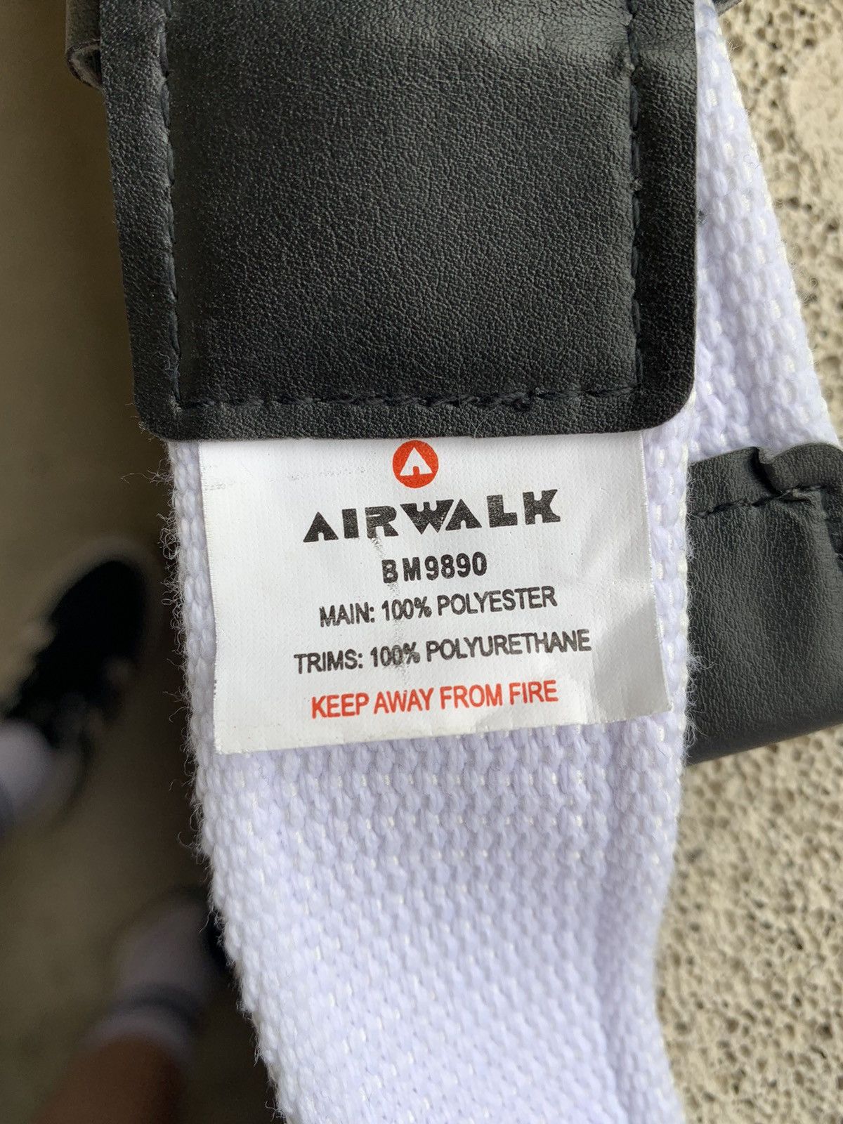 Airwalk × Santa Cruz Skateboards × Shorty's Skateboards Y2K Airwalk Classic Logo Belt Size ONE SIZE - 5 Thumbnail