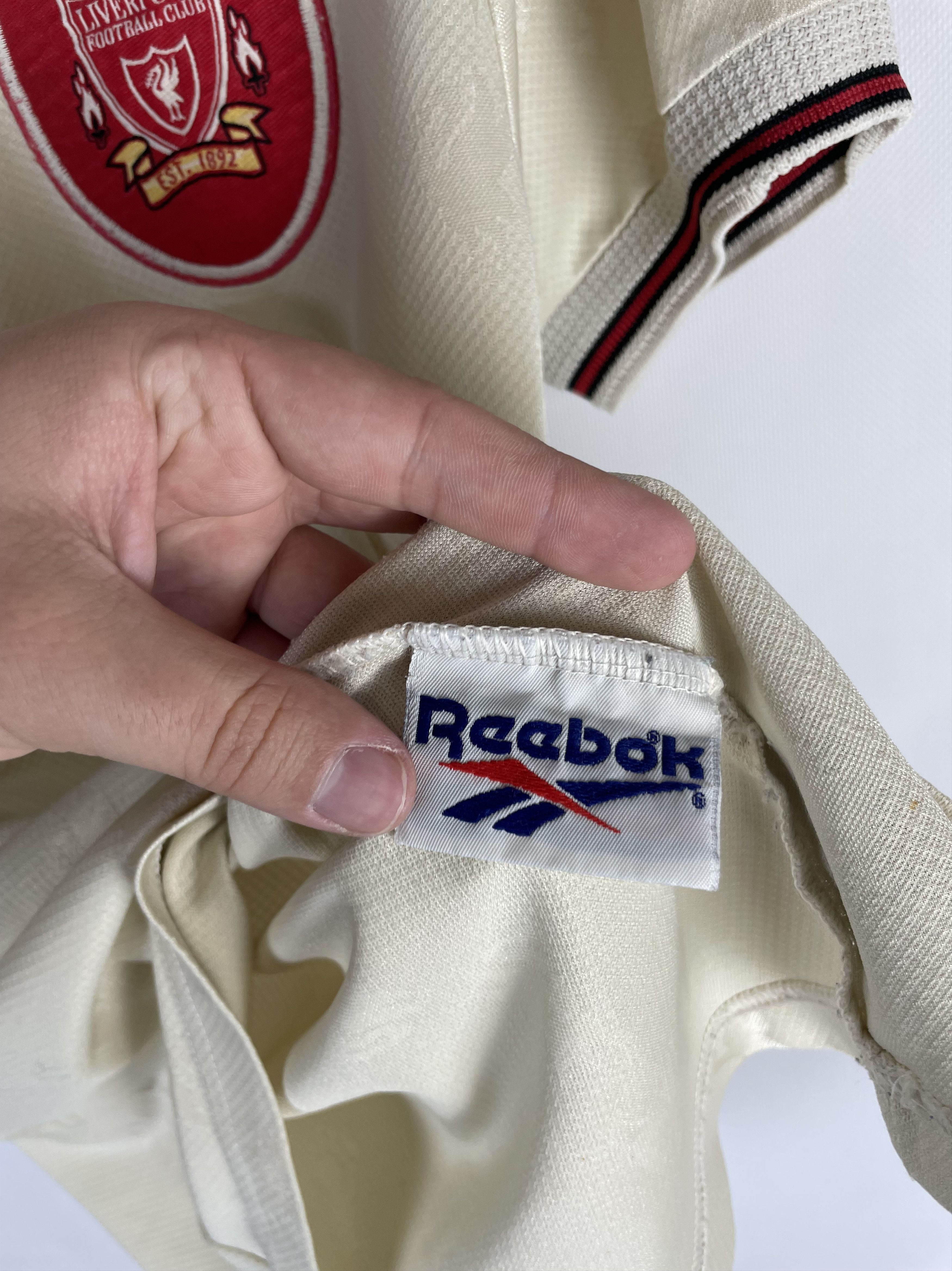 Reebok Liverpool Reebok soccer jersey carlsberg vintage Size US M / EU 48-50 / 2 - 6 Thumbnail