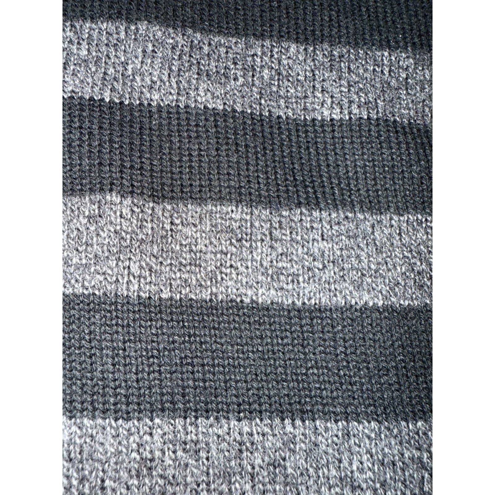 American Eagle Outfitters American Eagle Outfitters Sweater Men’s Black Gray Striped Athletic Fit Quarter Zip XL Size US XL / EU 56 / 4 - 7 Thumbnail