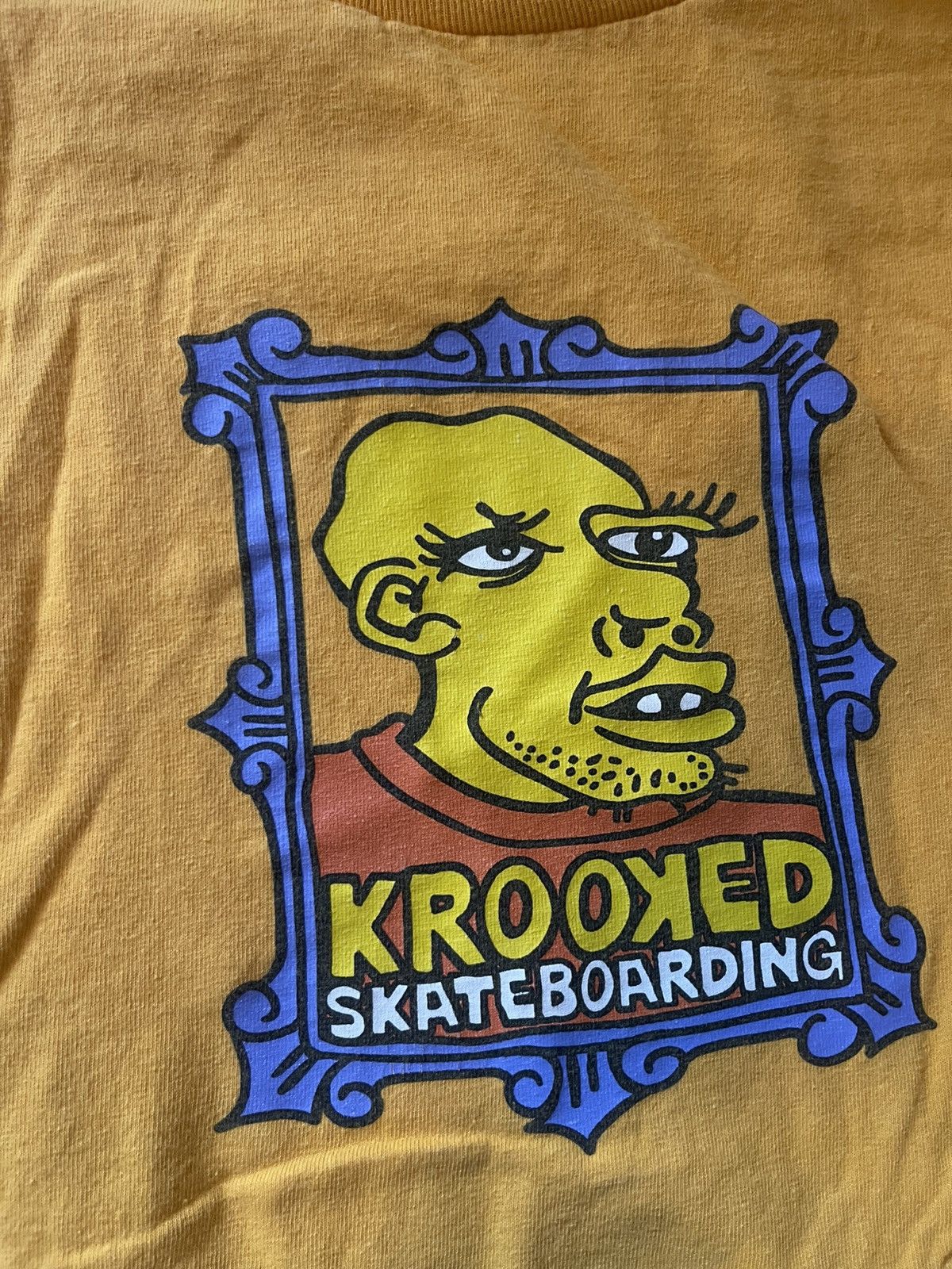 Krooked Krooked portrait Tee Size US M / EU 48-50 / 2 - 2 Thumbnail