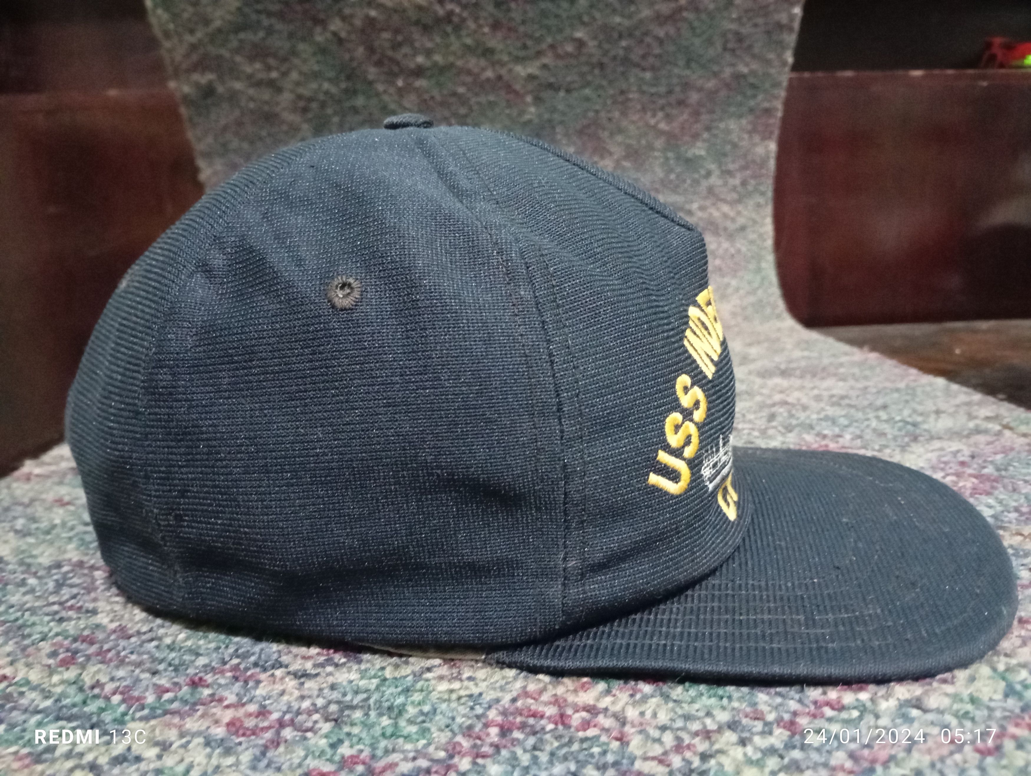 Vintage Vintage US Military Hat Cap Made in USA Size ONE SIZE - 3 Thumbnail