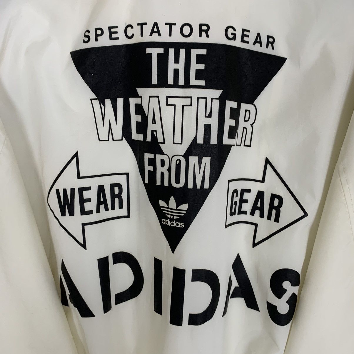 Adidas × Designer × Vintage Vintage Adidas Weather Club Zipper Light Jacket Medium Size Size US M / EU 48-50 / 2 - 10 Thumbnail
