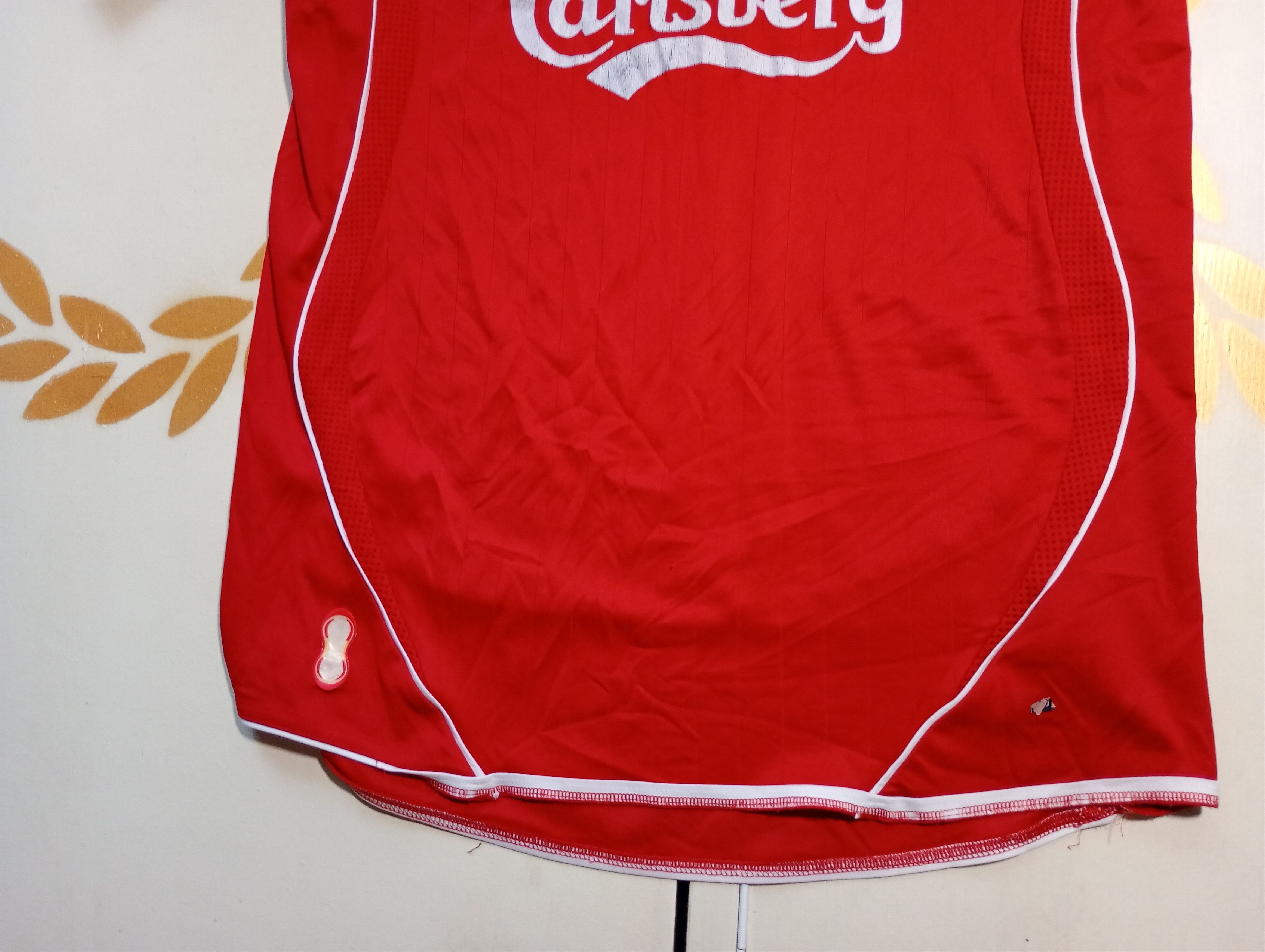 Adidas × Vintage Adidas Liverpool Home Jersey 2006-2008 Size US S / EU 44-46 / 1 - 3 Thumbnail